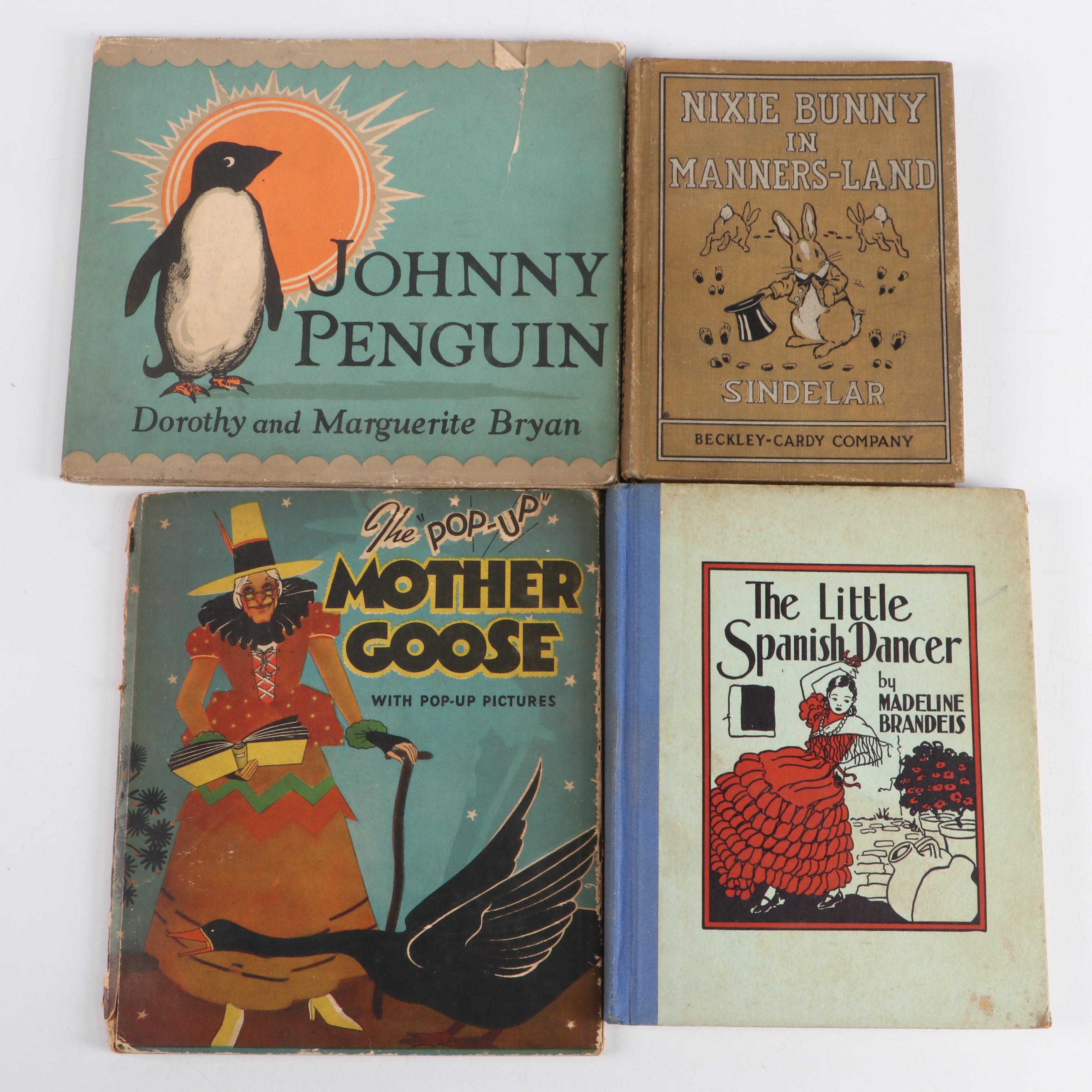 "The 'Pop-Up' Mother Goose" by Harold Lentz with More Children's Books