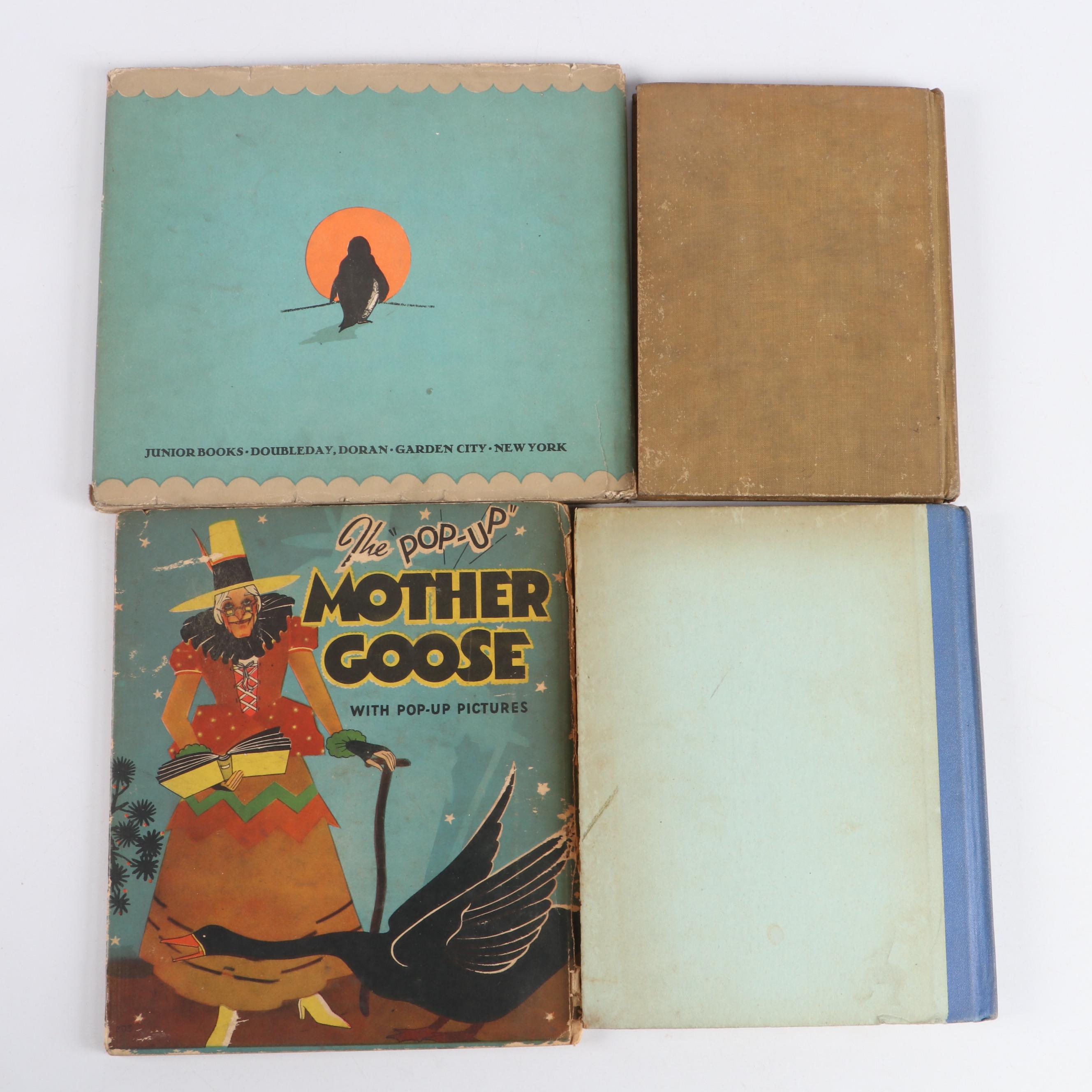 "The 'Pop-Up' Mother Goose" by Harold Lentz with More Children's Books