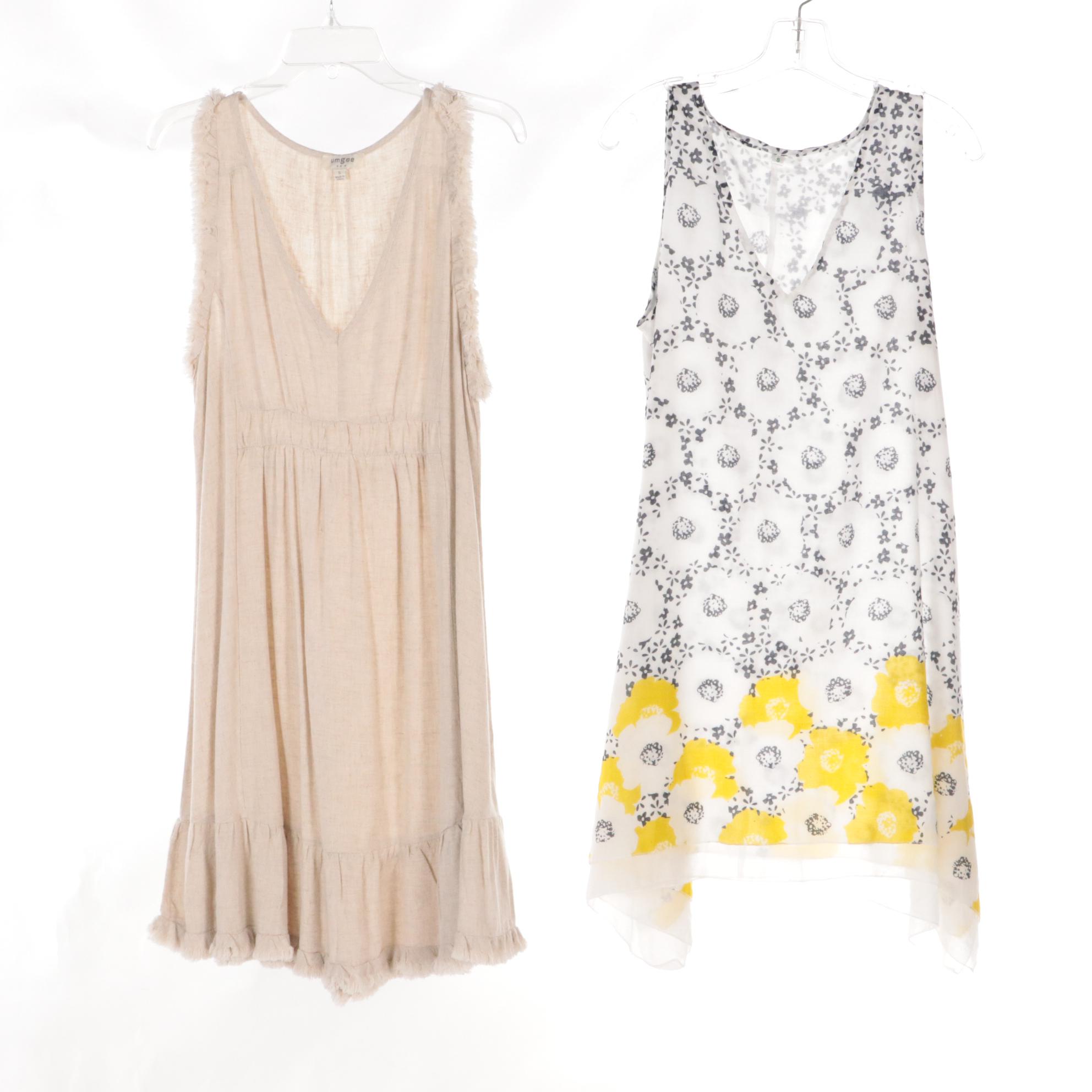 Old Navy & Embellish Shift and Other Sleeveless Dresses in Linen & Cotton