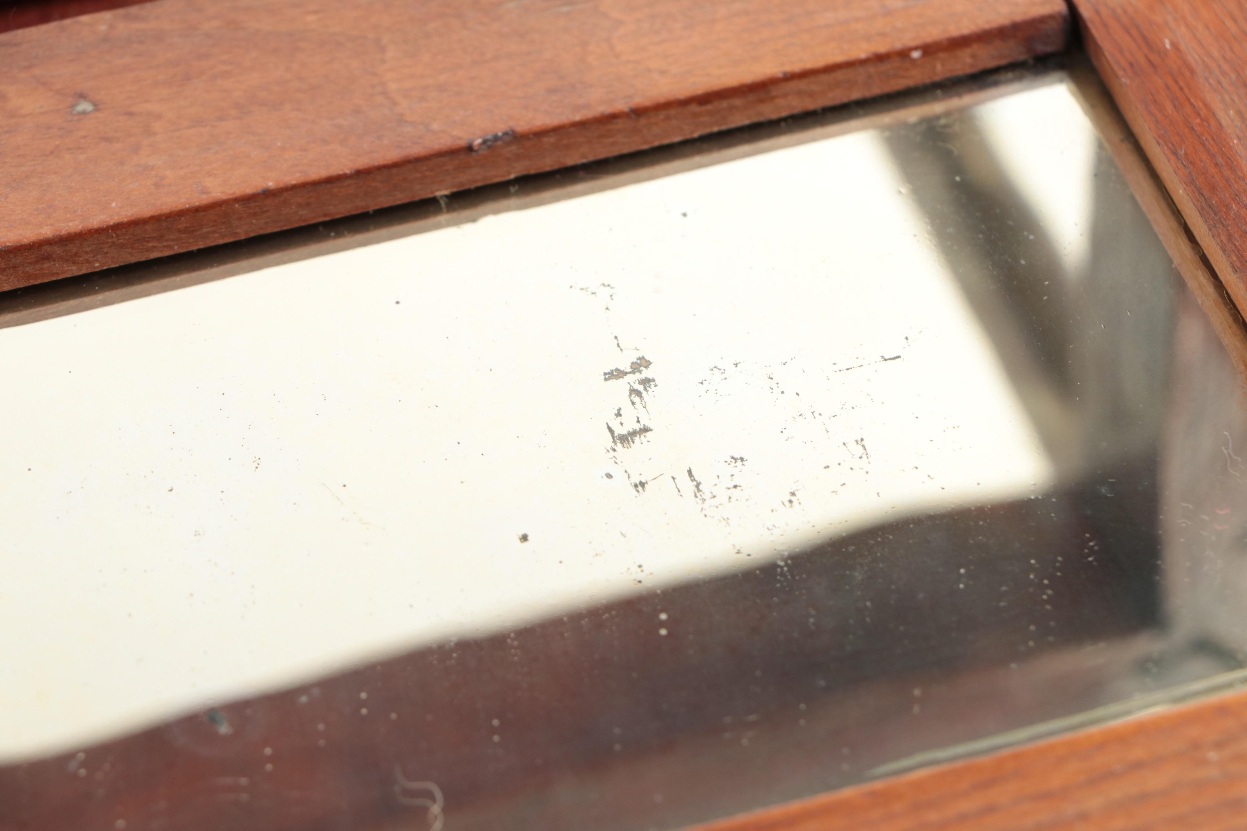 J. F. Farnam & Co. Oak and Glass Store Display Case, Early 20th Century