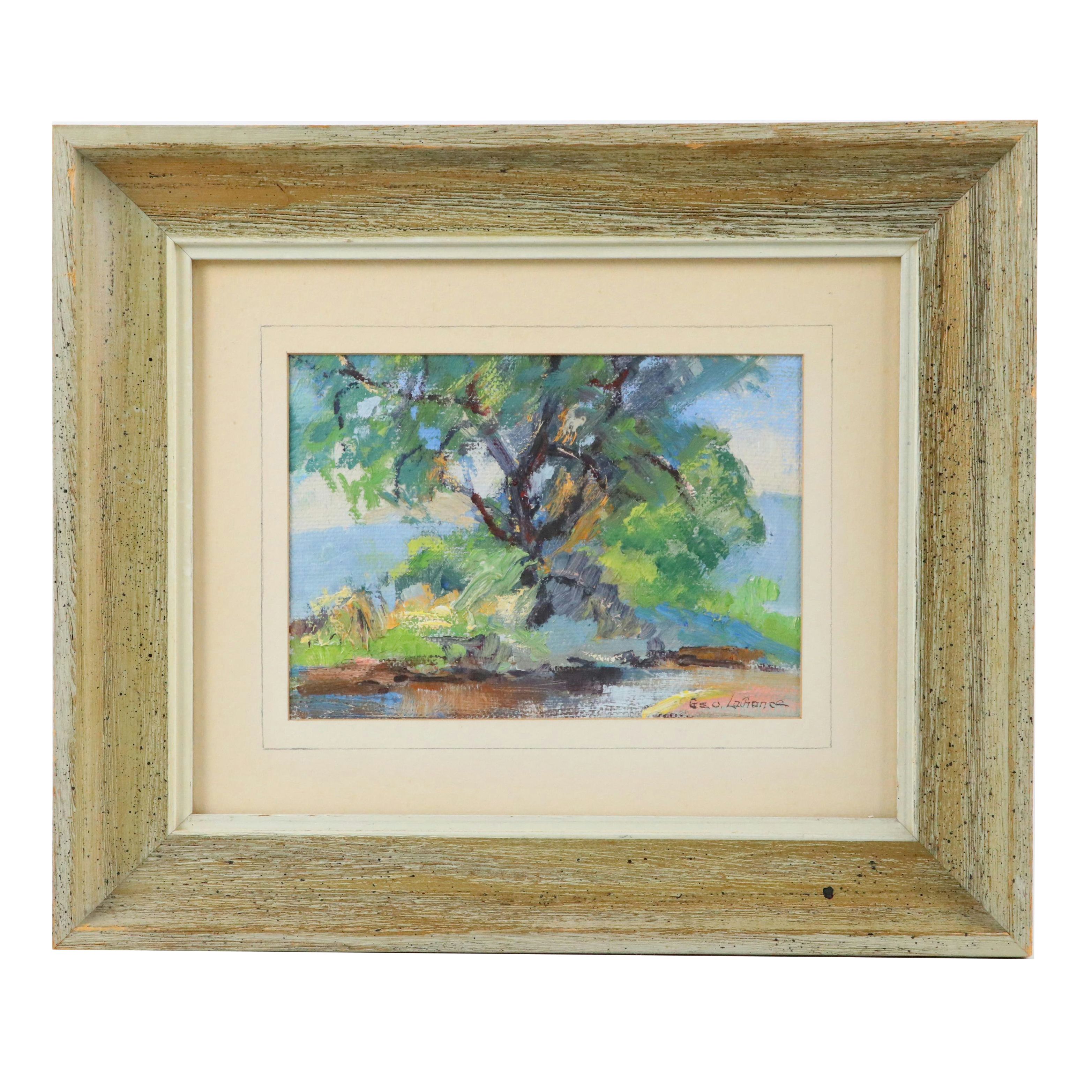 George LaChance Oil Landscape Painting