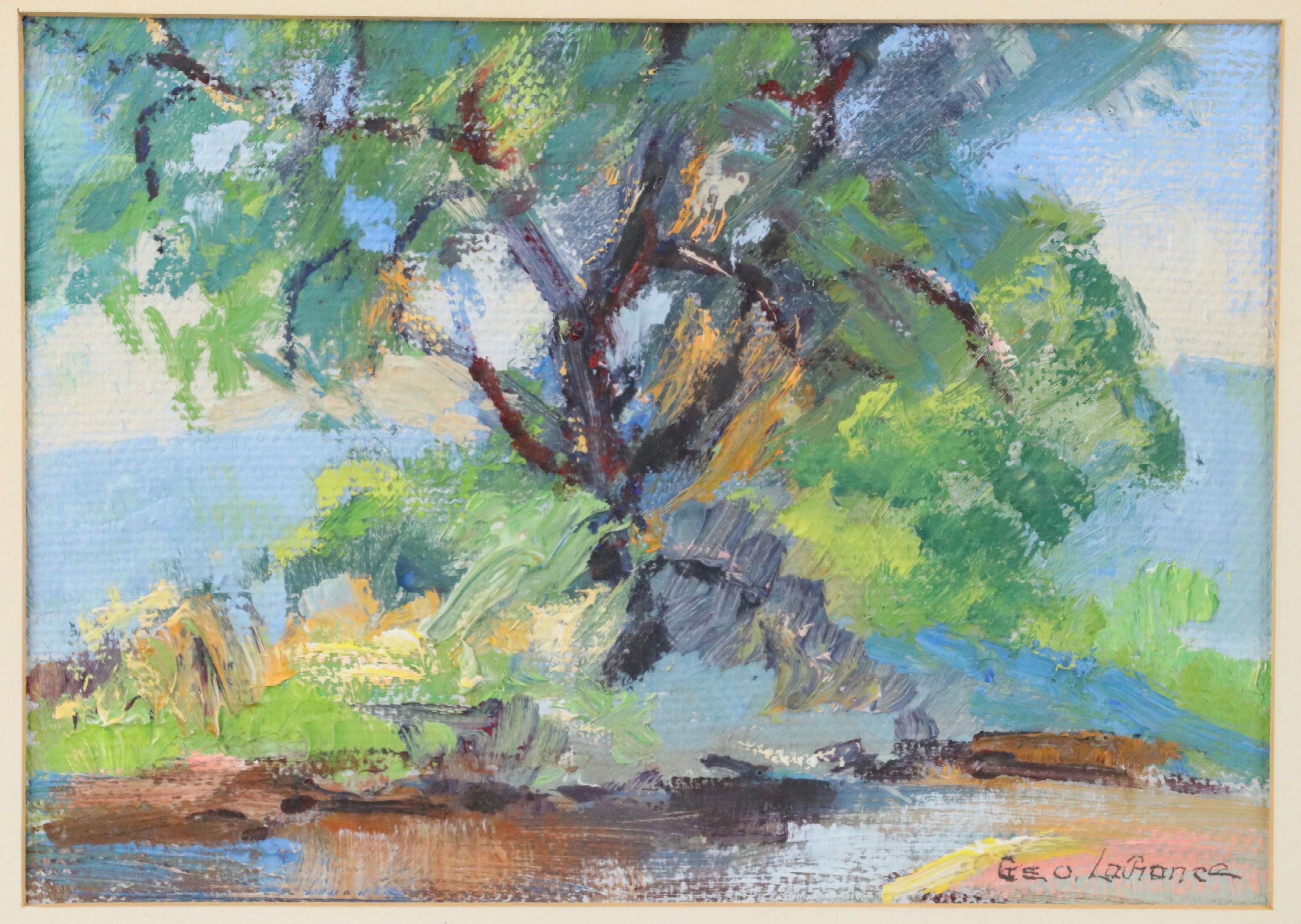 George LaChance Oil Landscape Painting