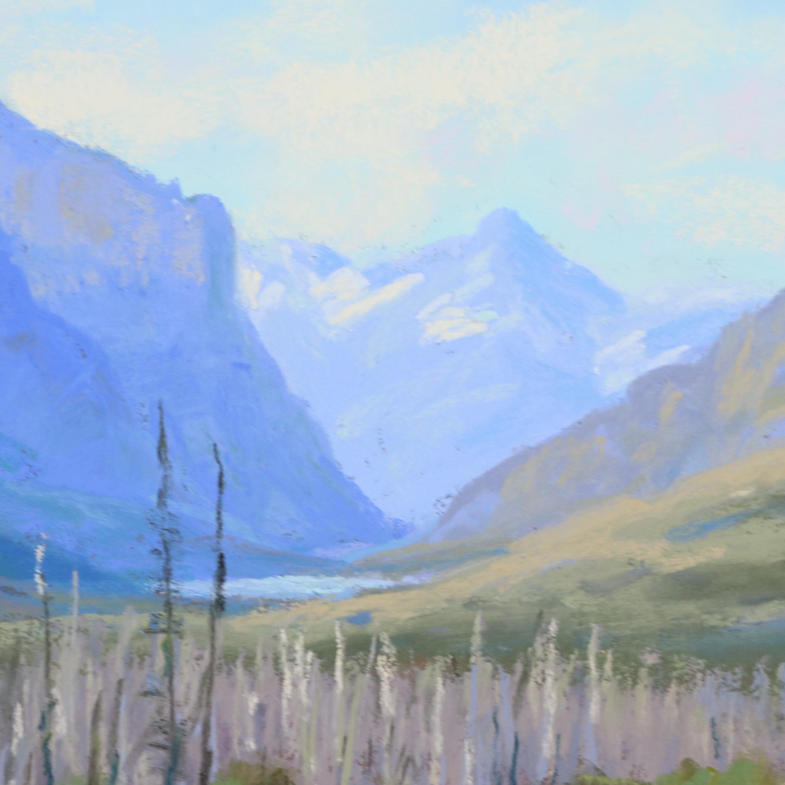 H. Steven Oiestad Oil Pastel Drawing "Road to Recovery," 2011