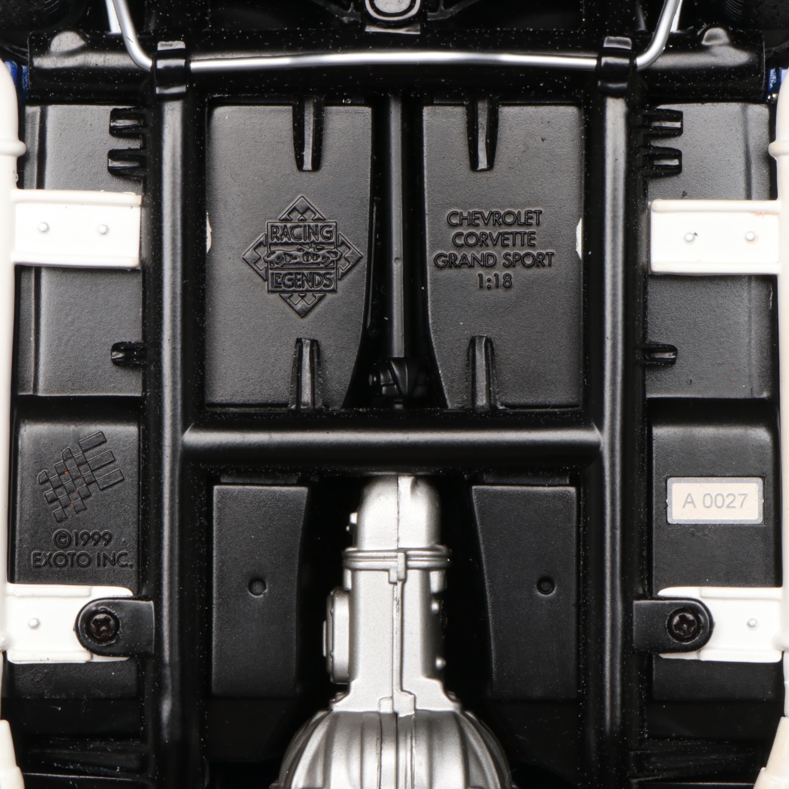 Exoto "1964 Corvette Grand Sport Coupe" Sebring 12 Hours Diecast Model Car