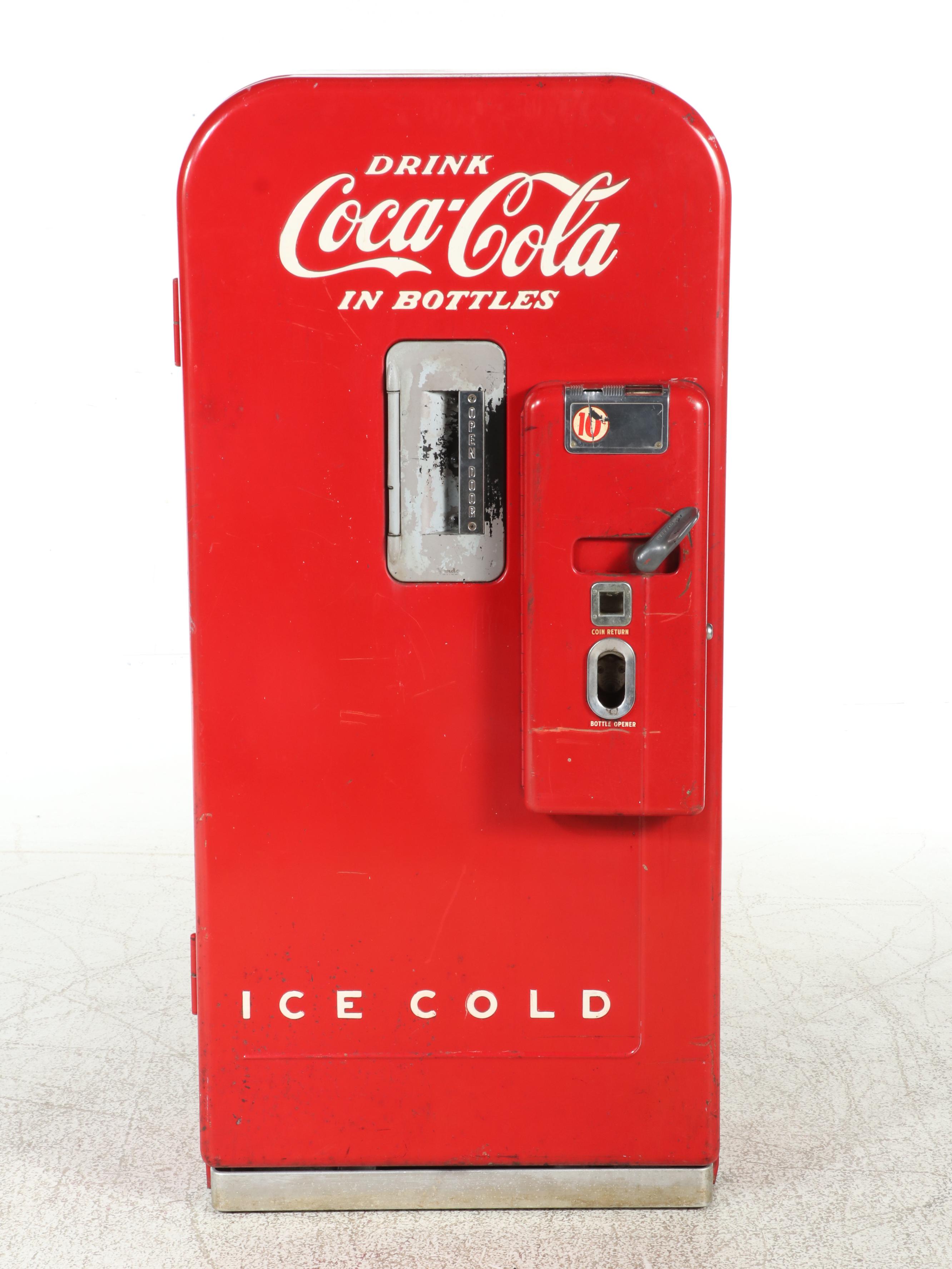 The Vendo Company for Coca-Cola "Model F39B" Vending Machine, Mid-20th Century