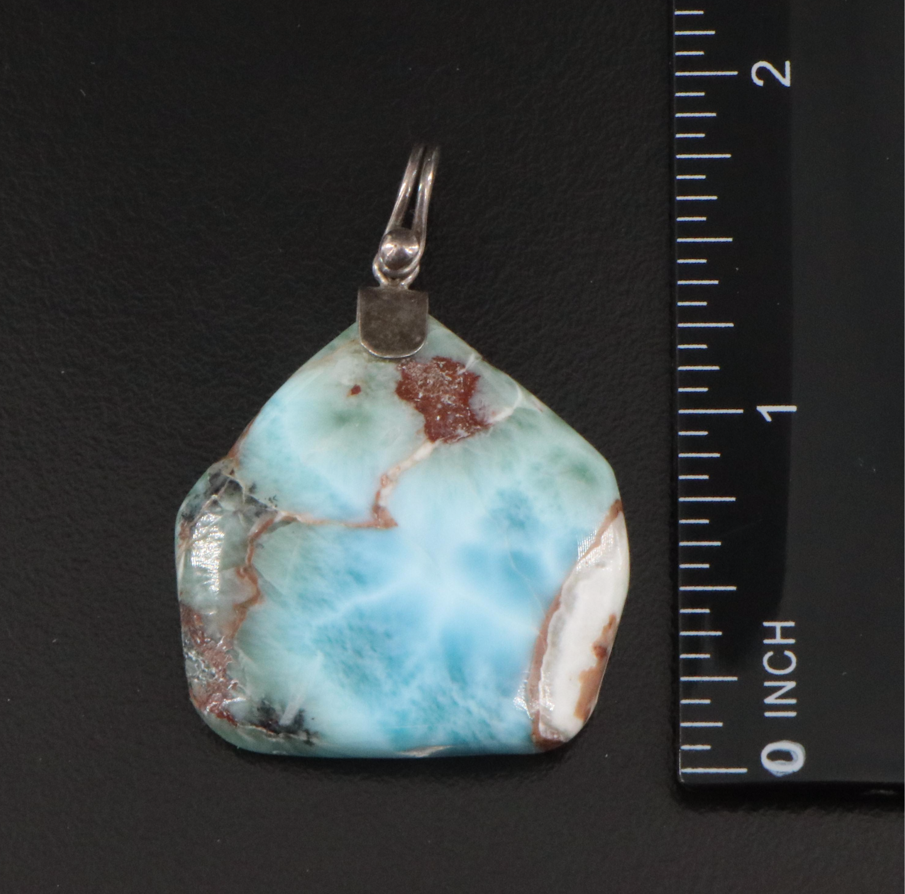 Assorted Jewelry Including Turquoise, Black Onyx and Larimar