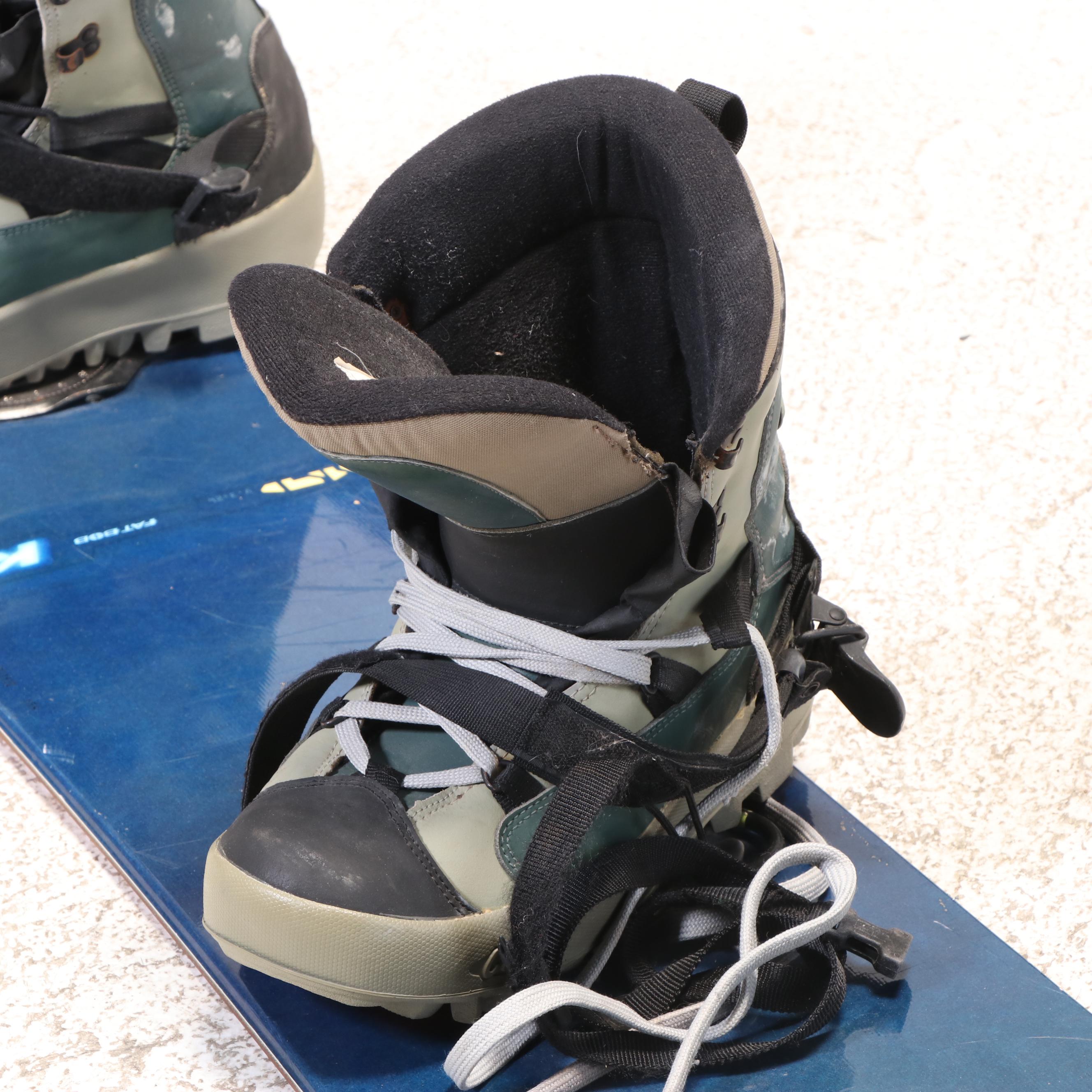 Men's Size 13 K2 Fat Bob Snowboard