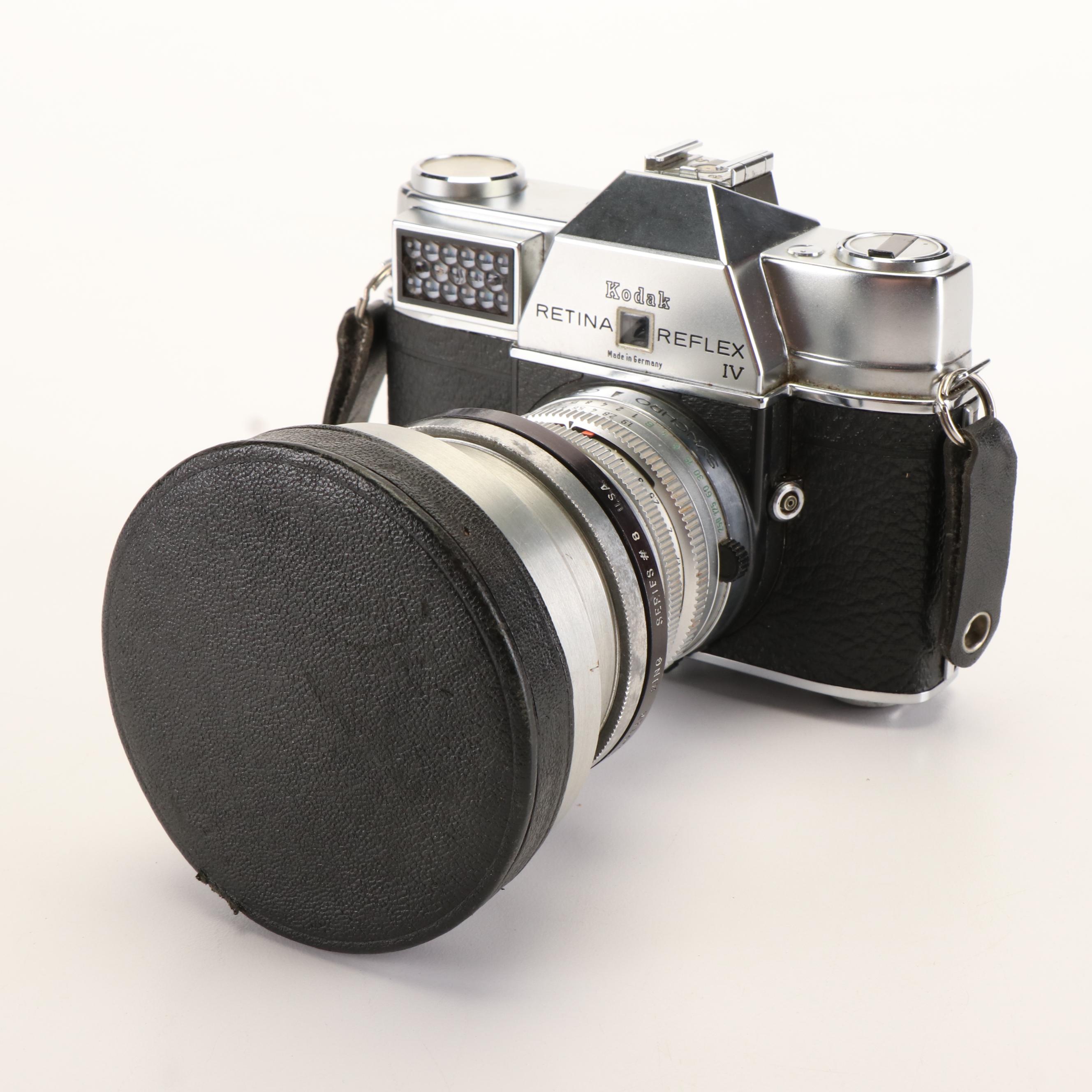 Kodak Retina Reflex IV Camera with Lens and More Camera Accessories