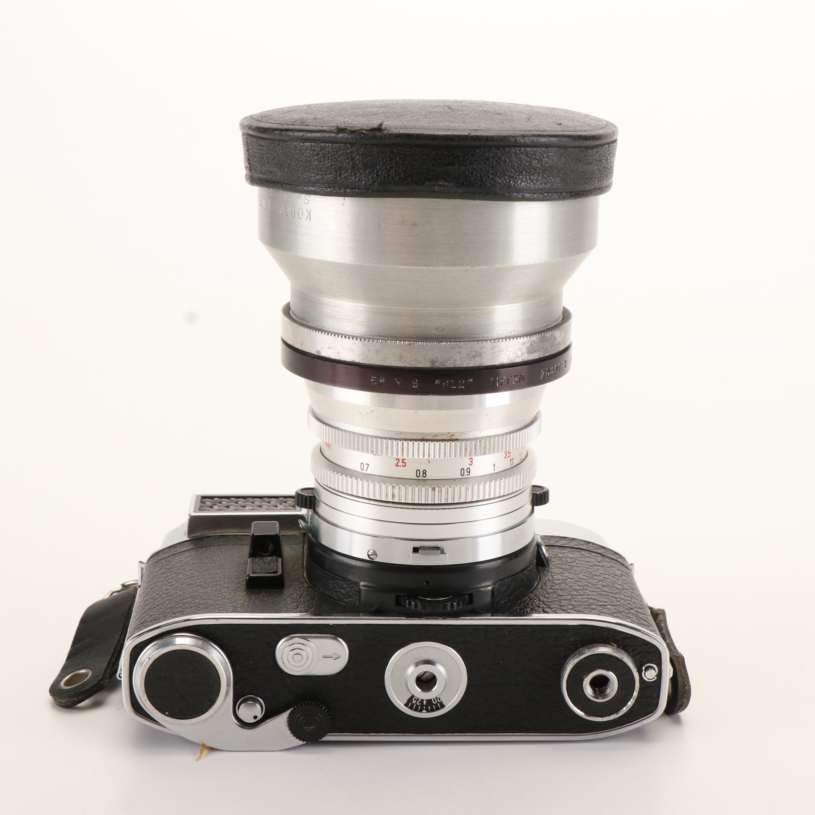 Kodak Retina Reflex IV Camera with Lens and More Camera Accessories