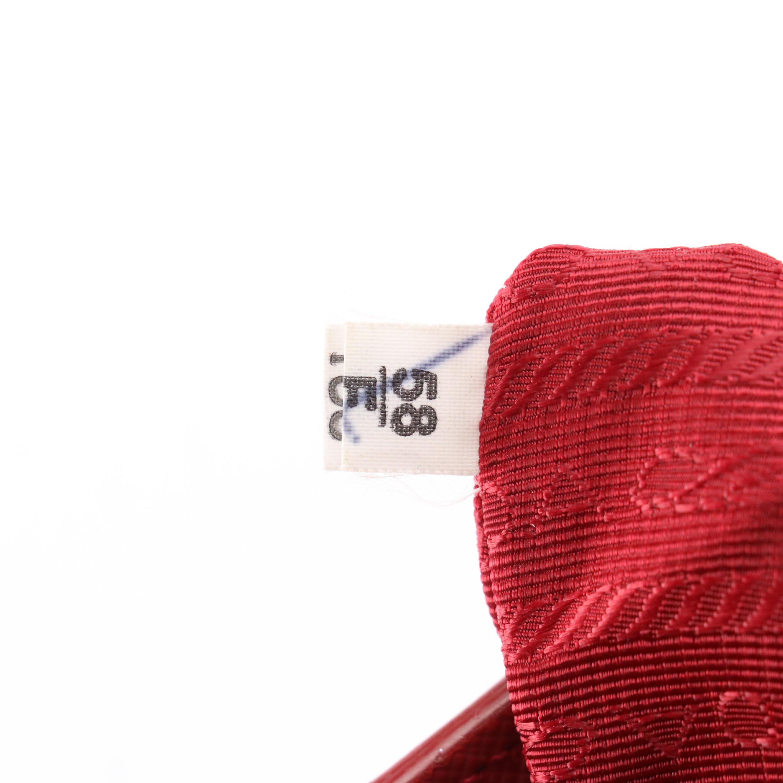 Prada 2Way Galleria Tote Bag in Red Saffiano Lux Leather