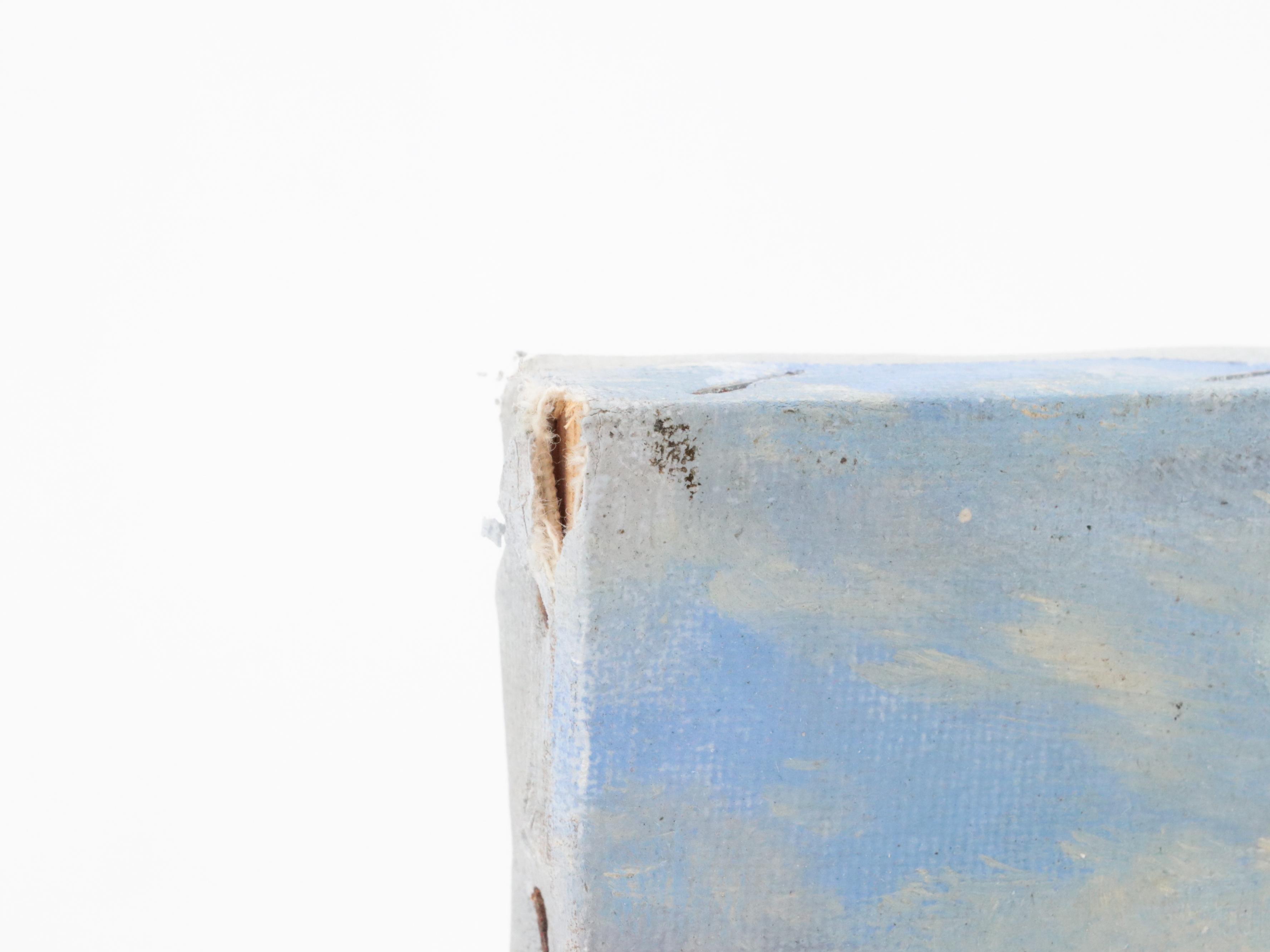 Lorenzo Oil Painting of European Streetscape, Late 20th Century