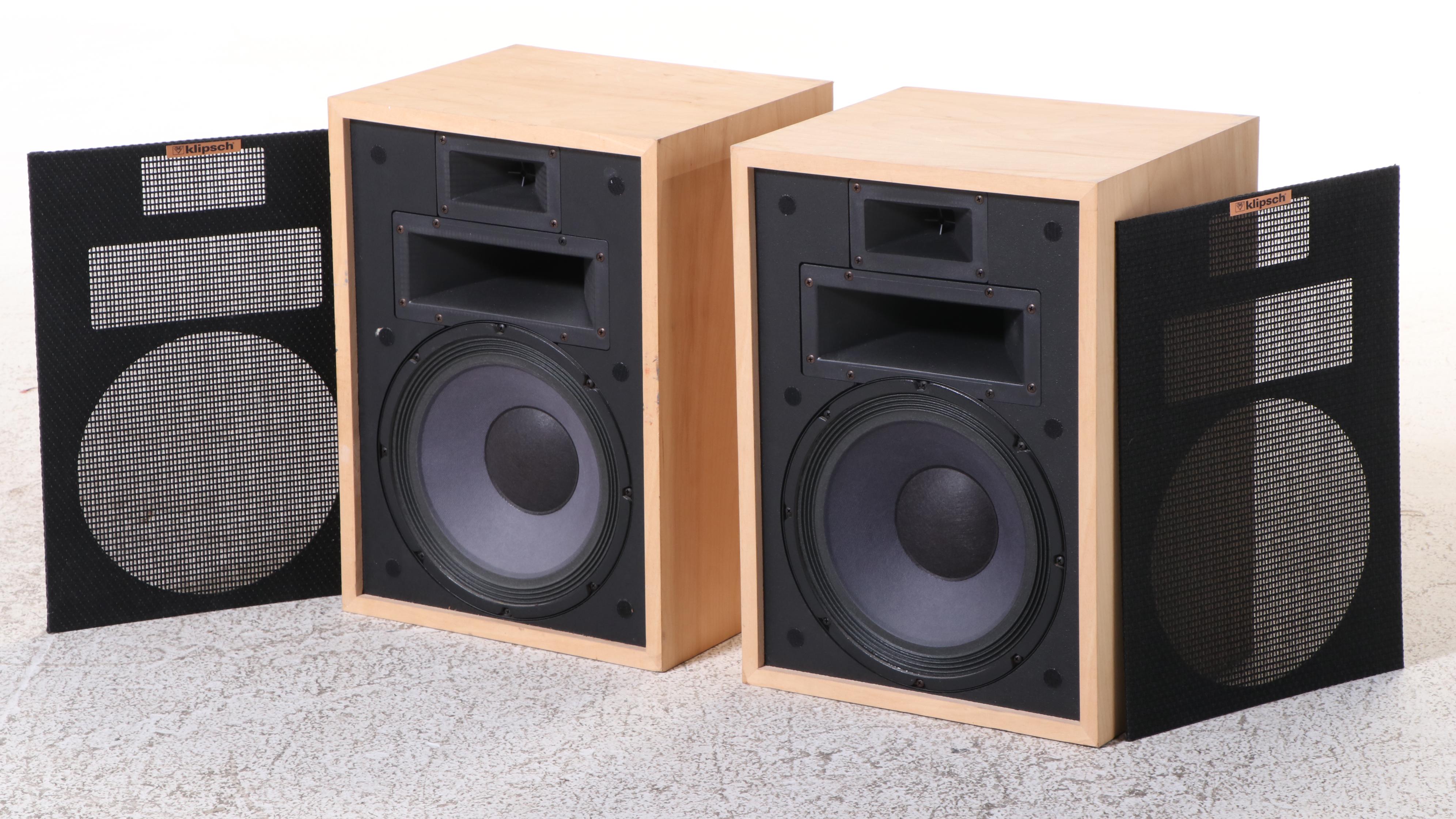 Klipsch Heresy II HBR Floor Standing Speakers, Late 20th Century