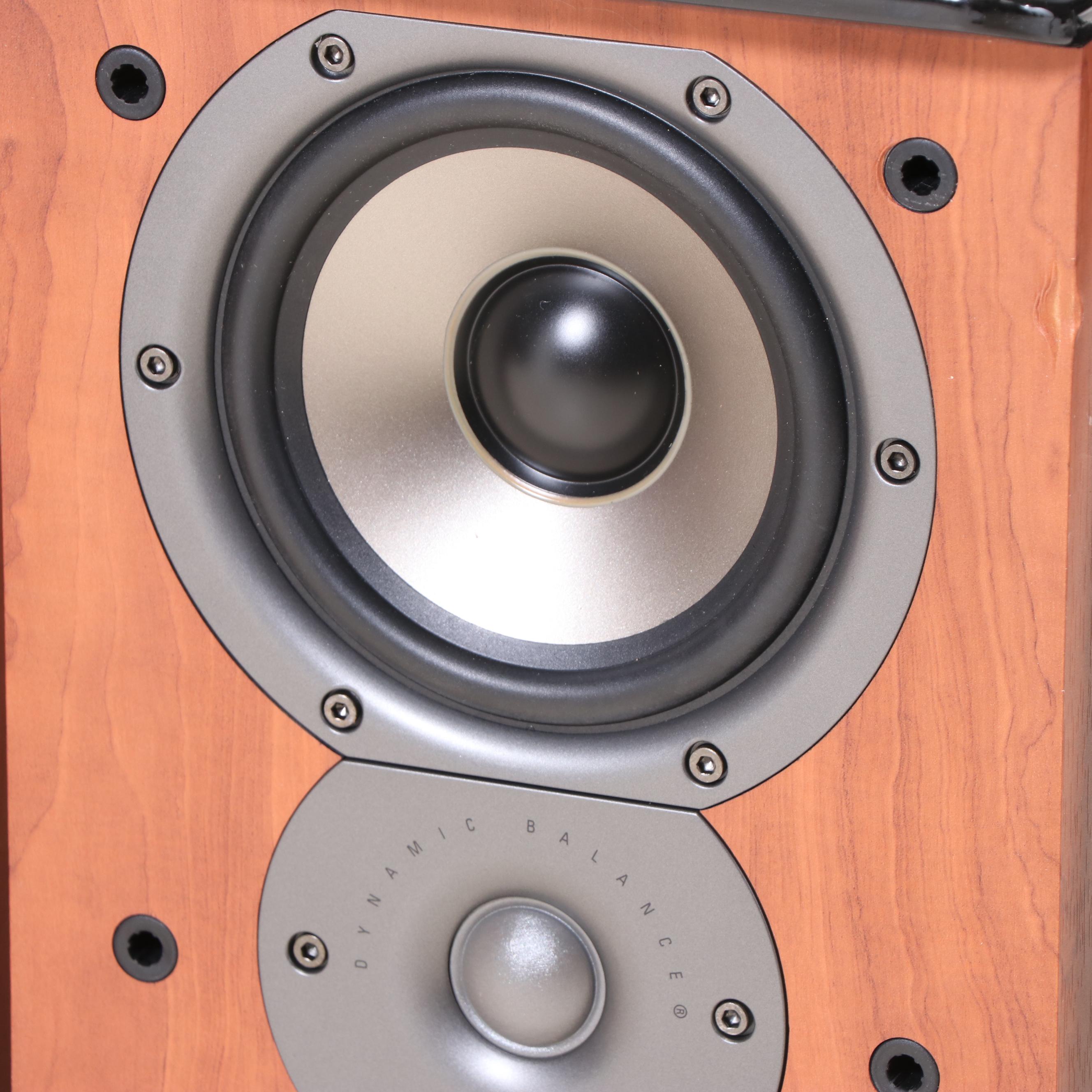 Polk Audio TSi200 Cherry Finish Bookshelf Speakers