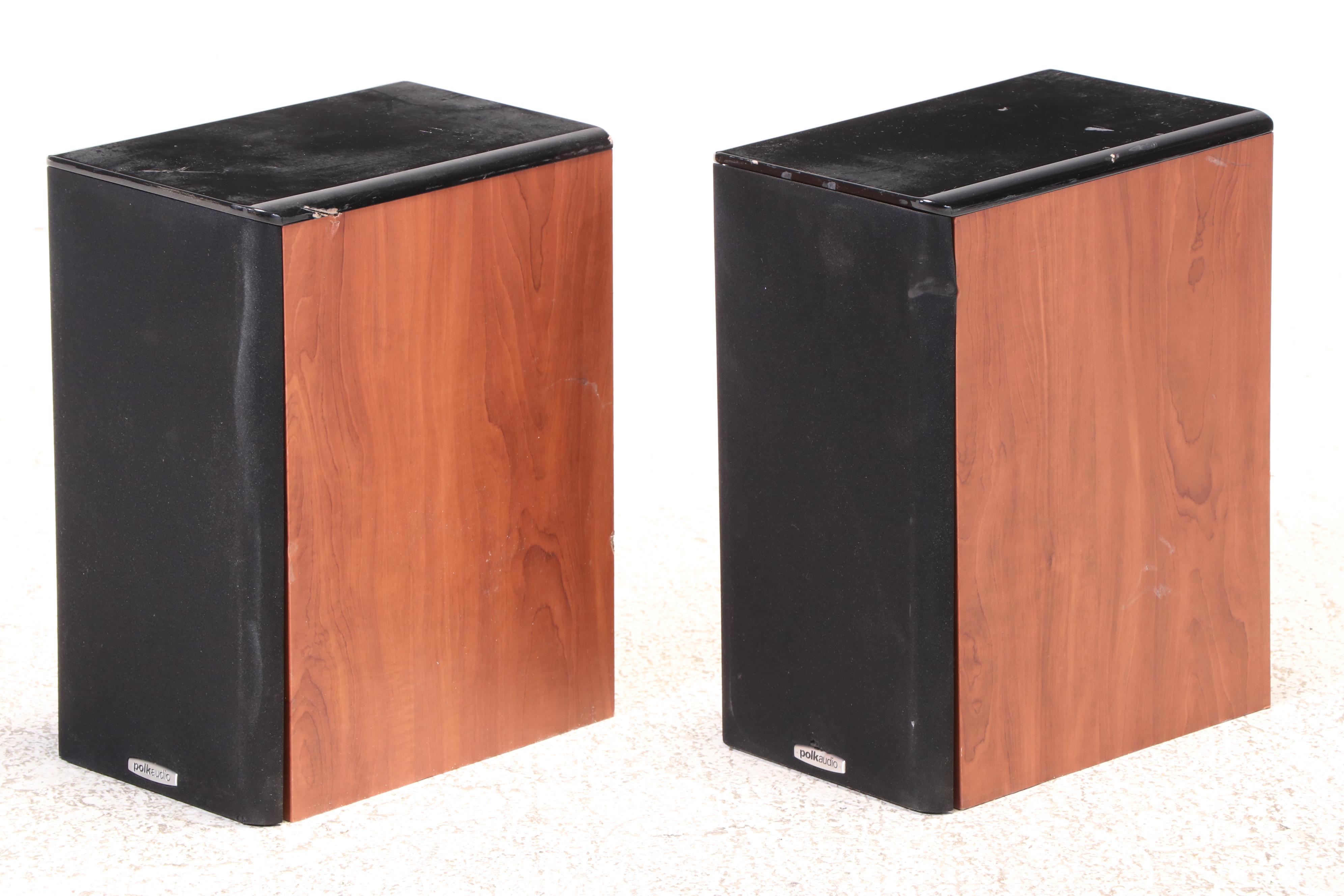 Polk Audio TSi200 Cherry Finish Bookshelf Speakers