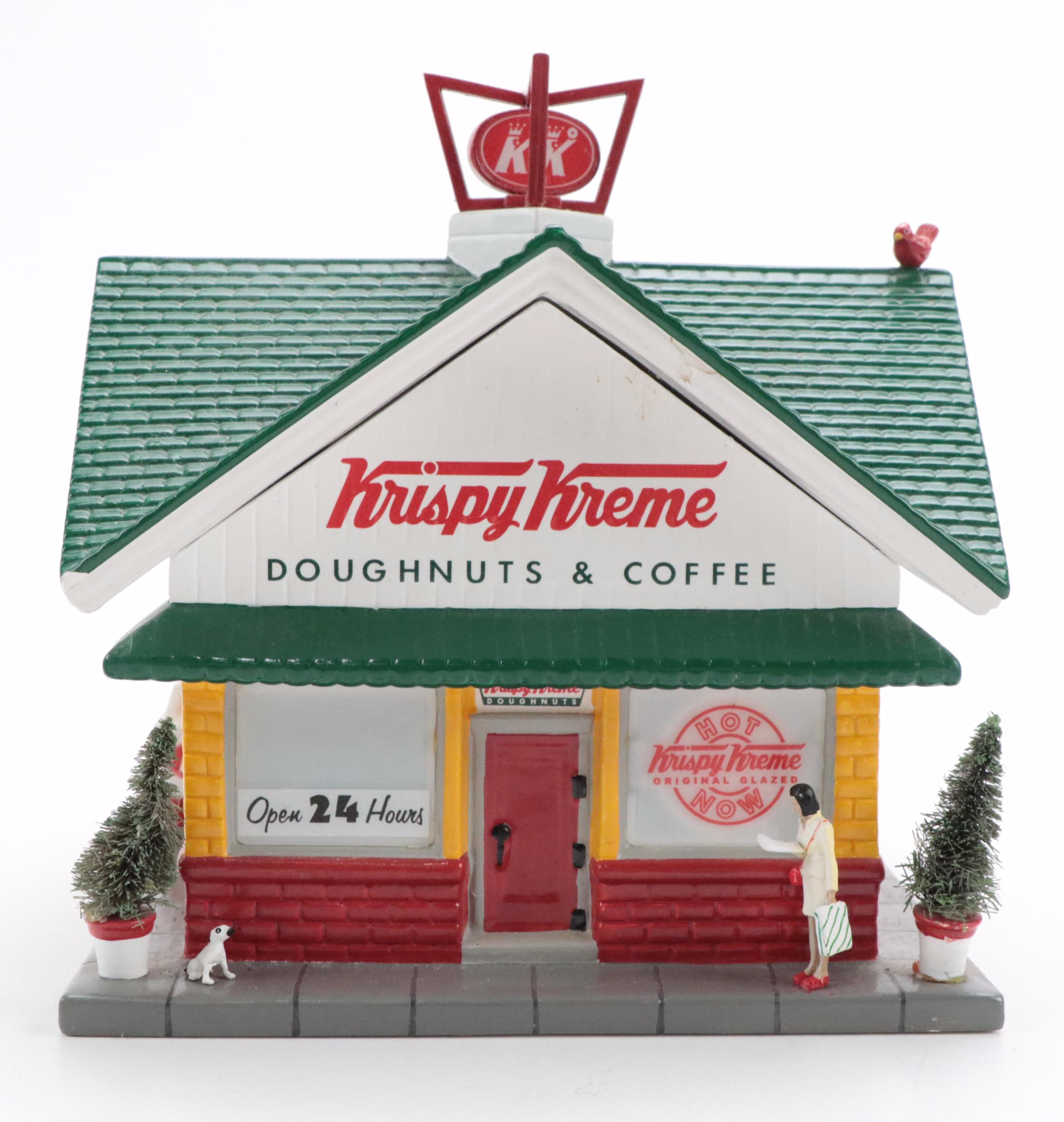 Department 56 "McKenzie's Chevrolet," "Krispy Kreme," and More Collectibles