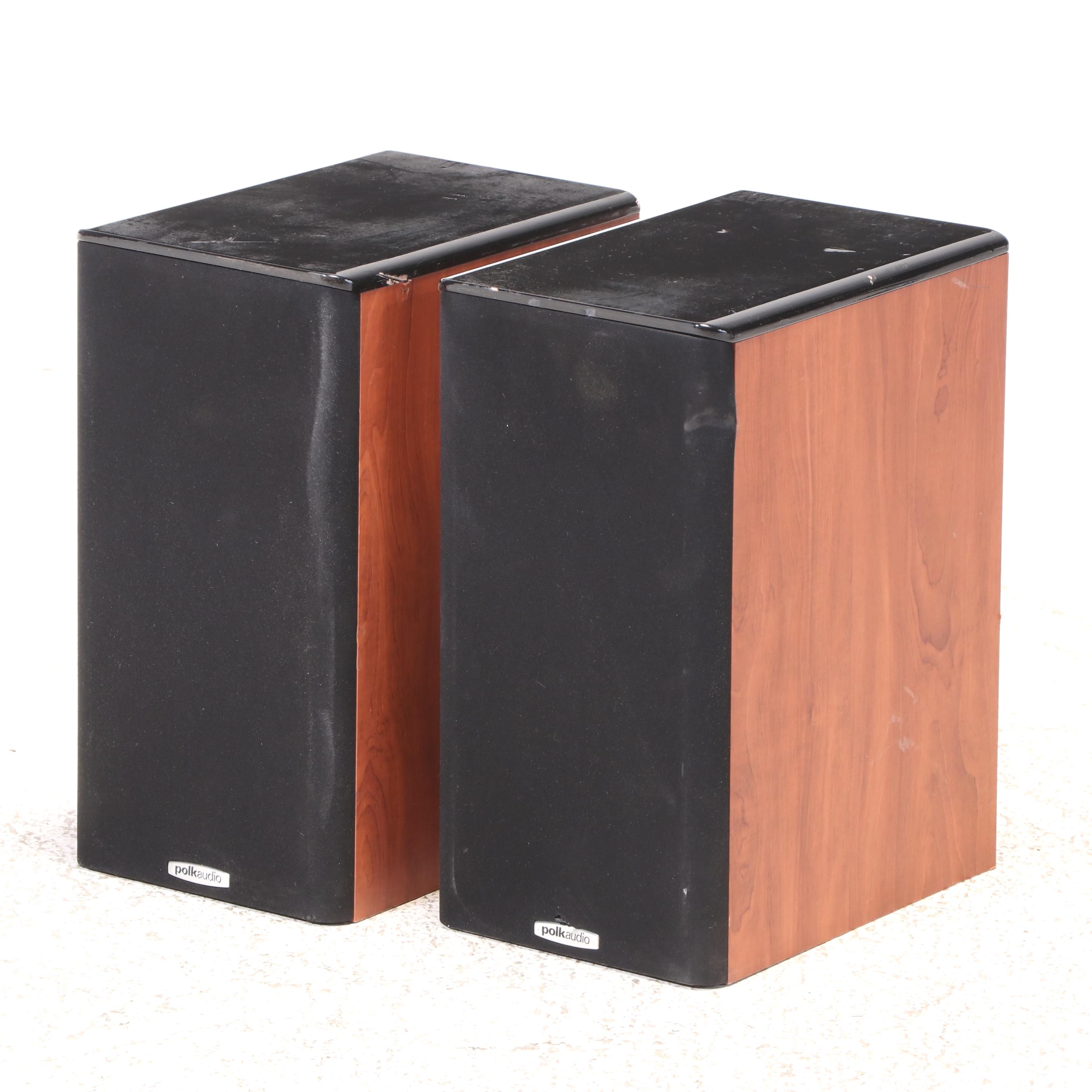 Polk Audio TSi200 Cherry Finish Bookshelf Speakers