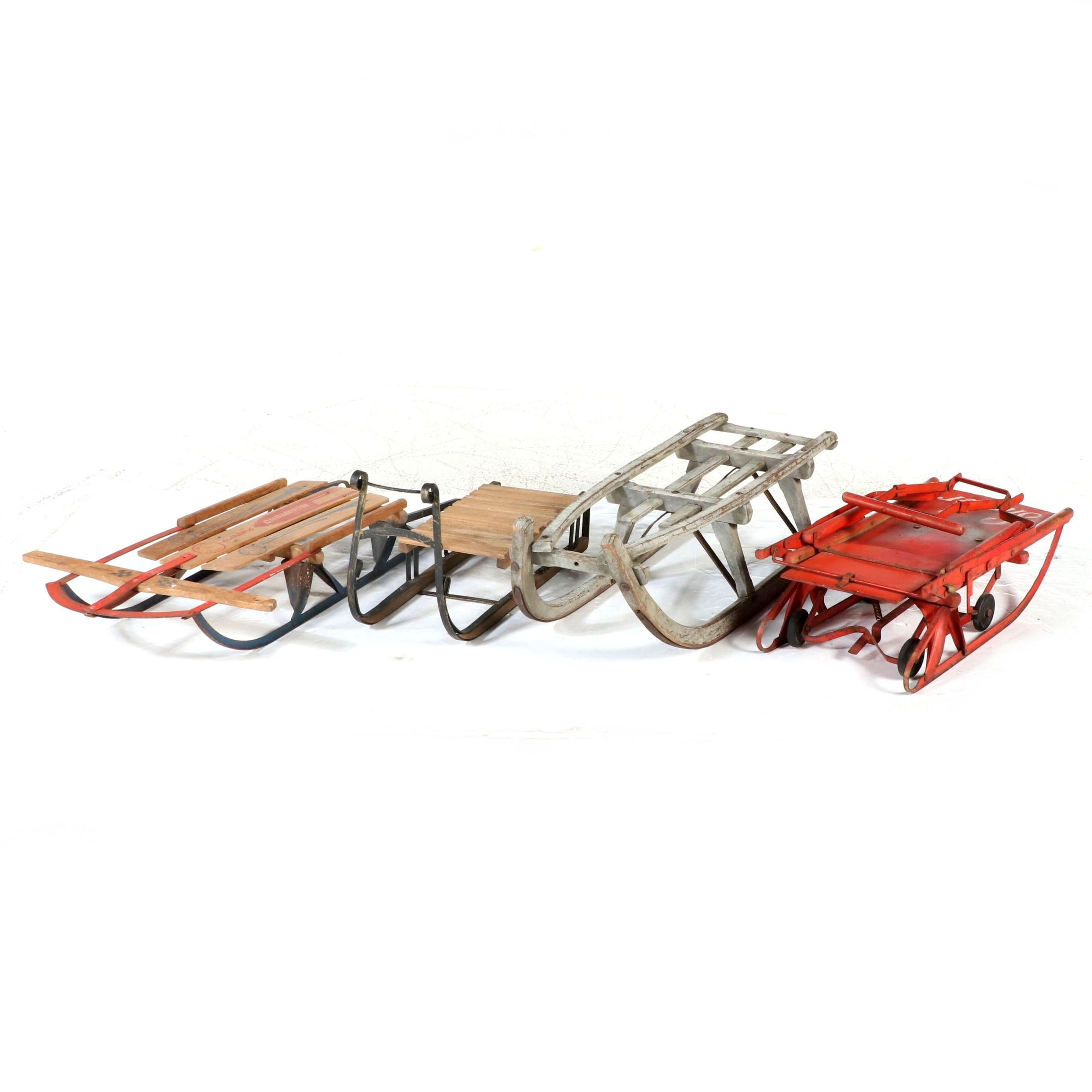 Gladding Champion Fastback and More Wood and Metal Sleds