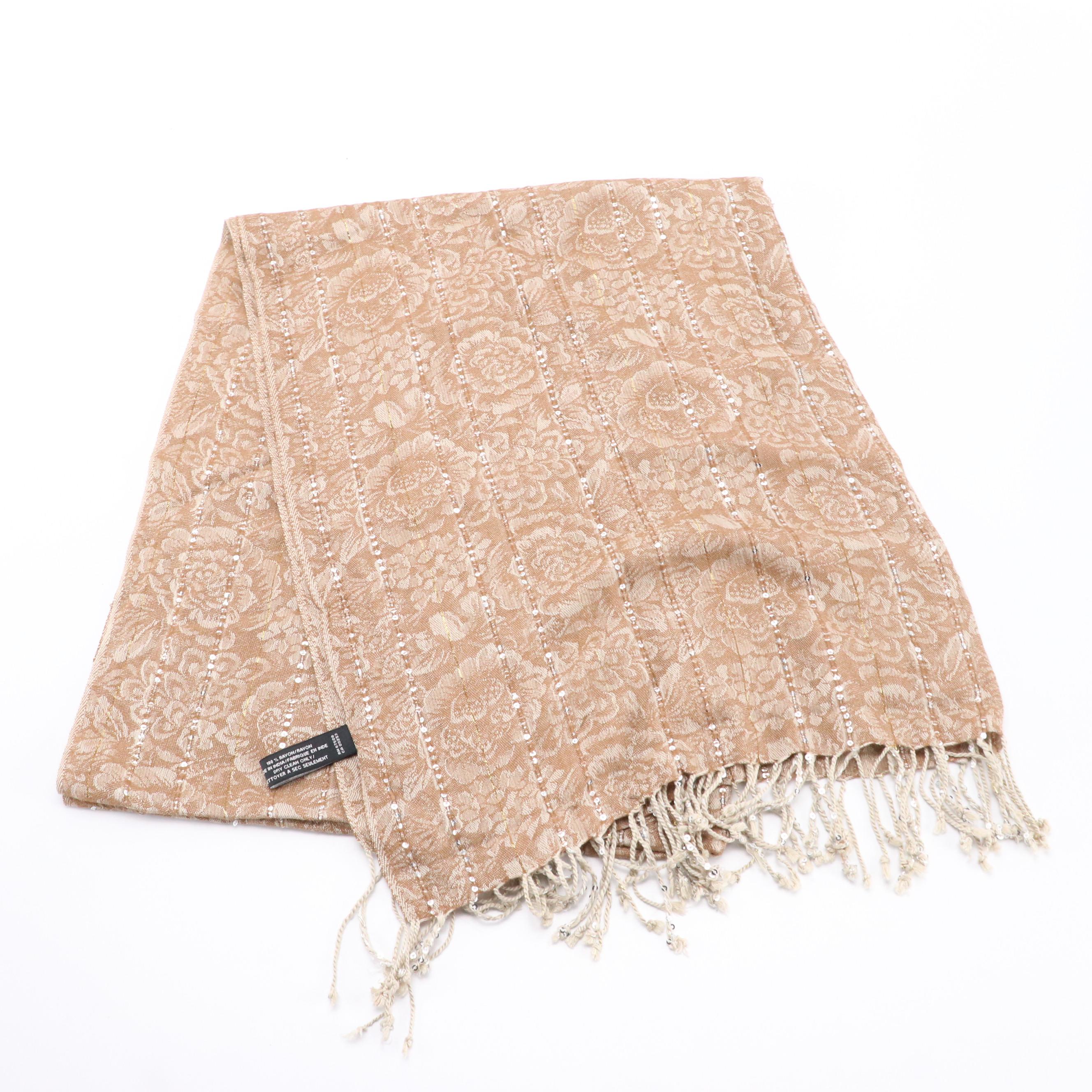 Tolani and Jones New York Embellished Wrap Scarves with Other Infinity Scarf