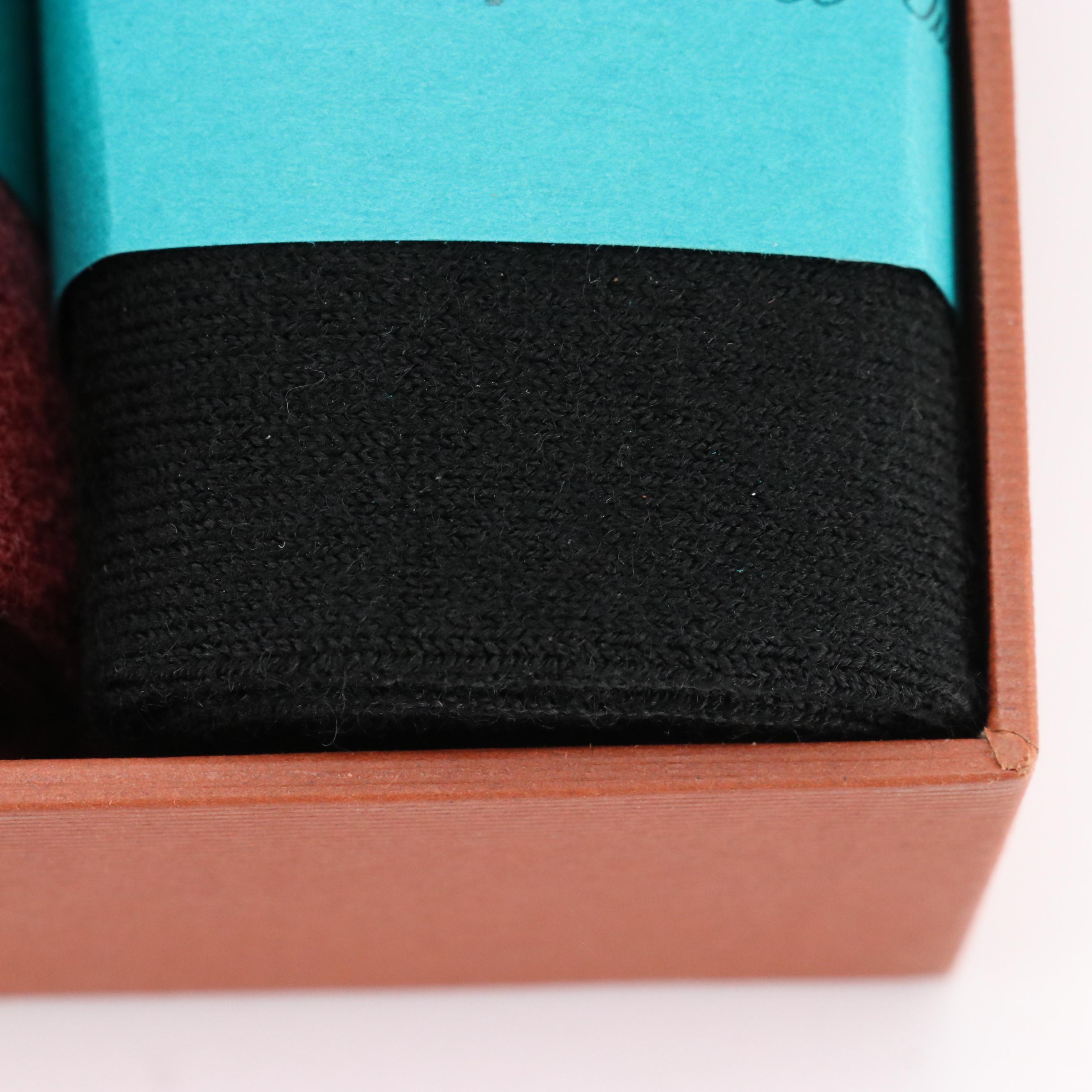 Loro Piana Cashmere Blend Ankle Sock Set with Gift Box