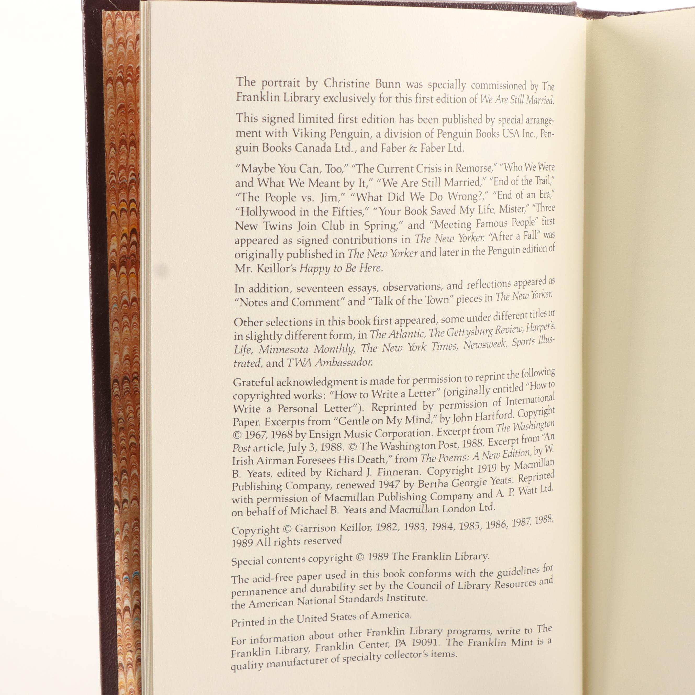 Franklin Library Signed "Quicker than the Eye" by Ray Bradbury and More Books