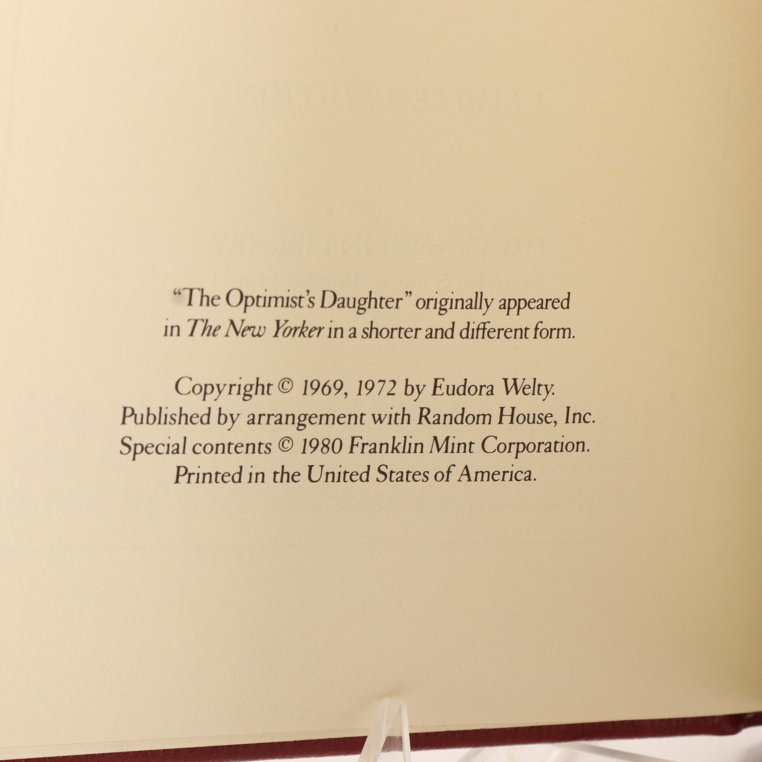 Franklin Library Signed "Quicker than the Eye" by Ray Bradbury and More Books