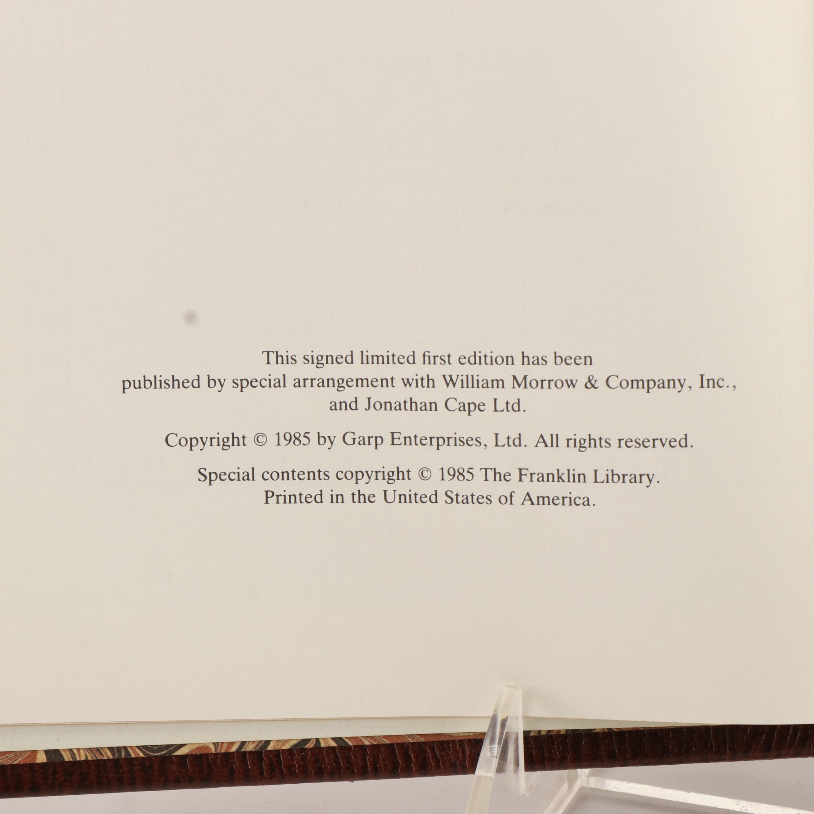 Franklin Library Signed "Quicker than the Eye" by Ray Bradbury and More Books