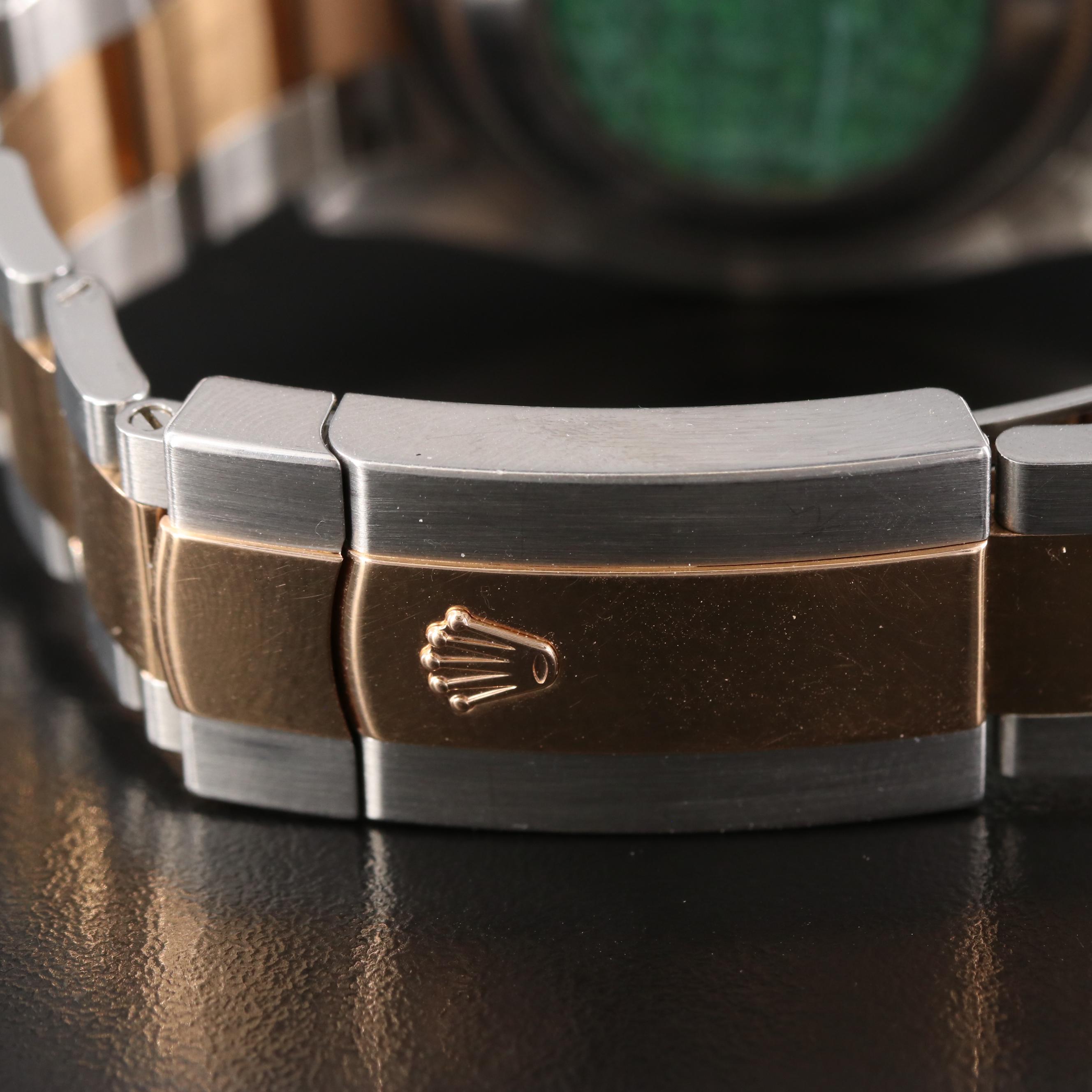 2005 Rolex Datejust Turn-O-Graph Black Dial Two-Tone Watch