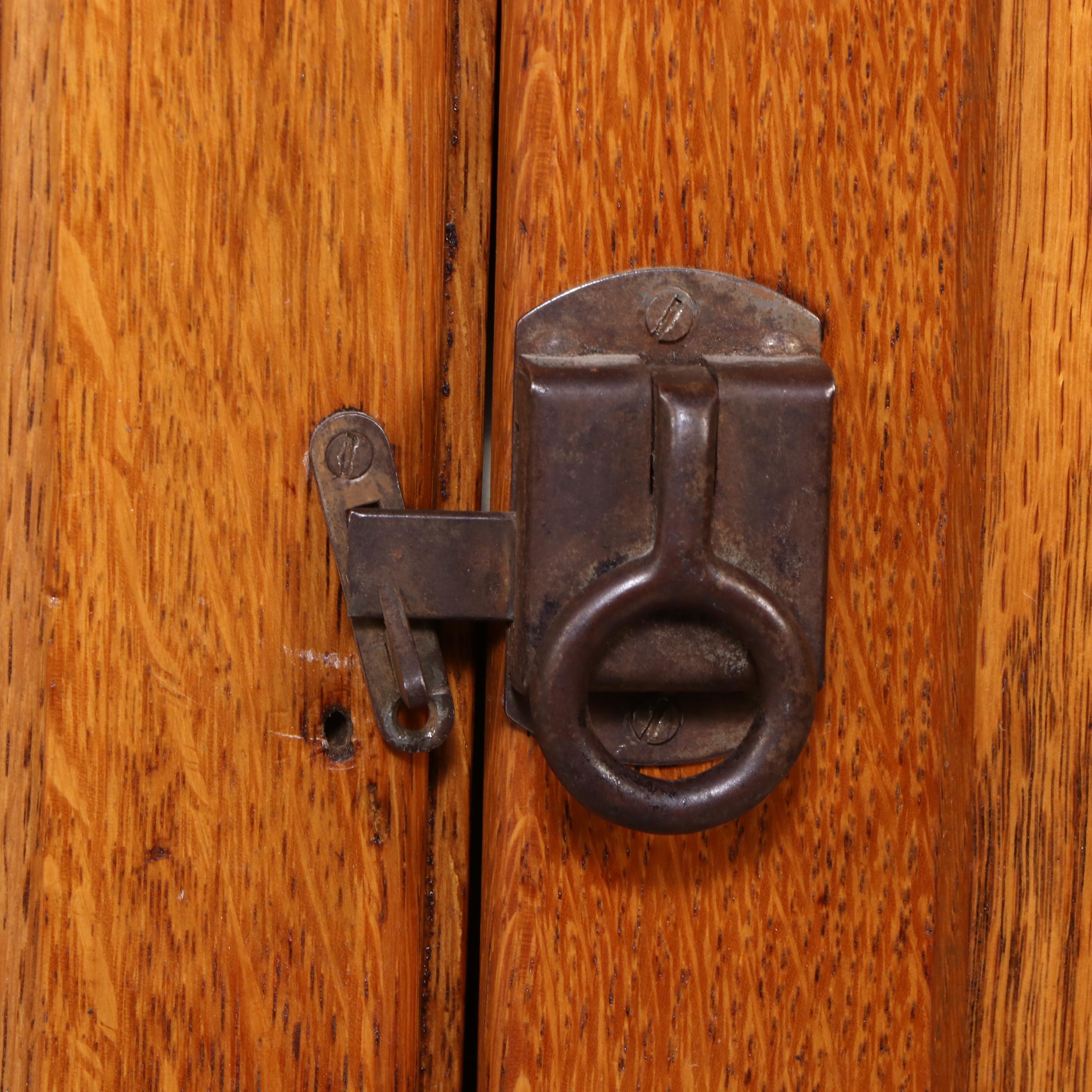 G. I. Sellers & Sons Co. Oak Kitchen Cabinet, Early to Mid-20th Century