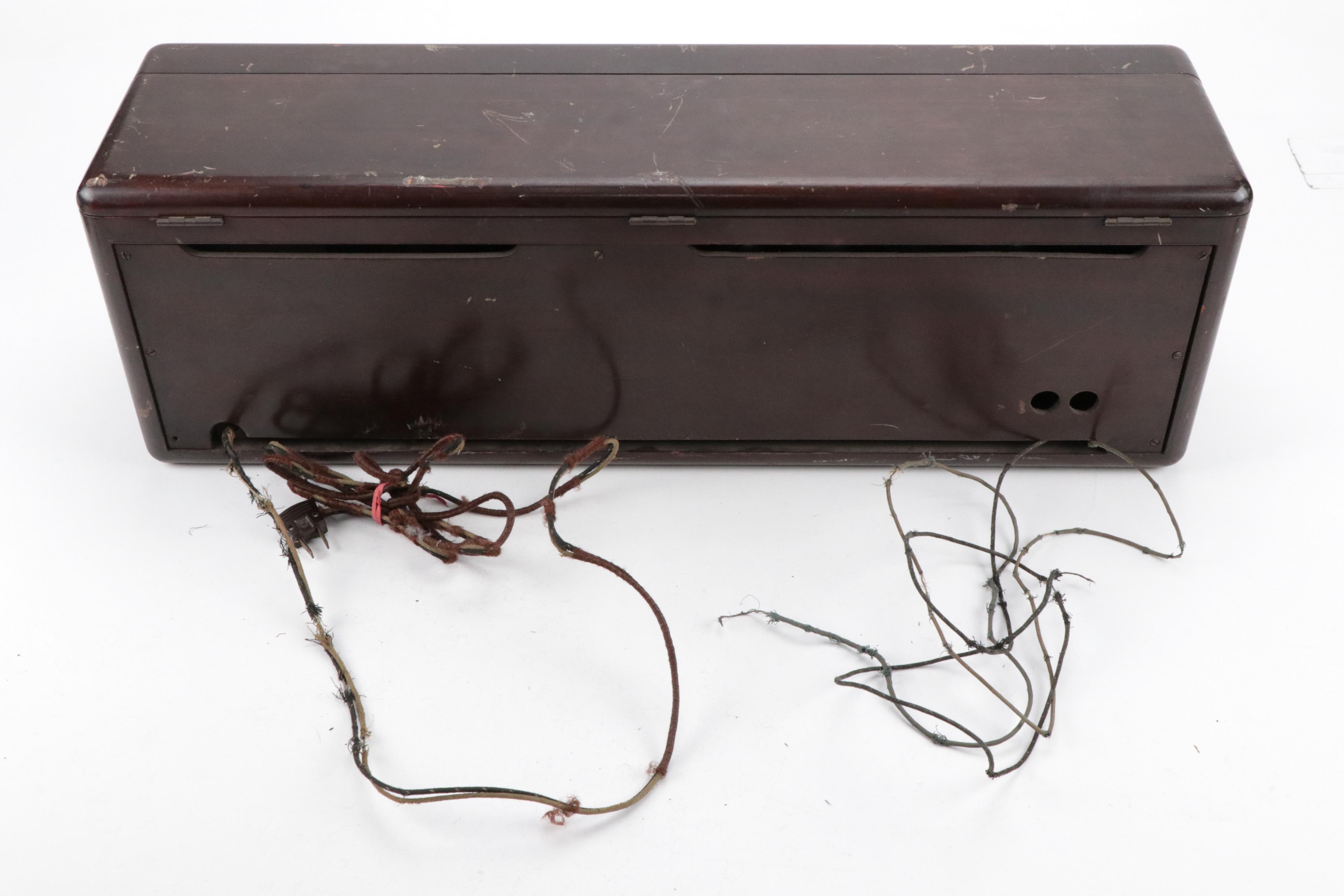 RCA Radiola EZ Tube Radio with Atwater Kent Horn Amplifier, Early to Mid-20th C