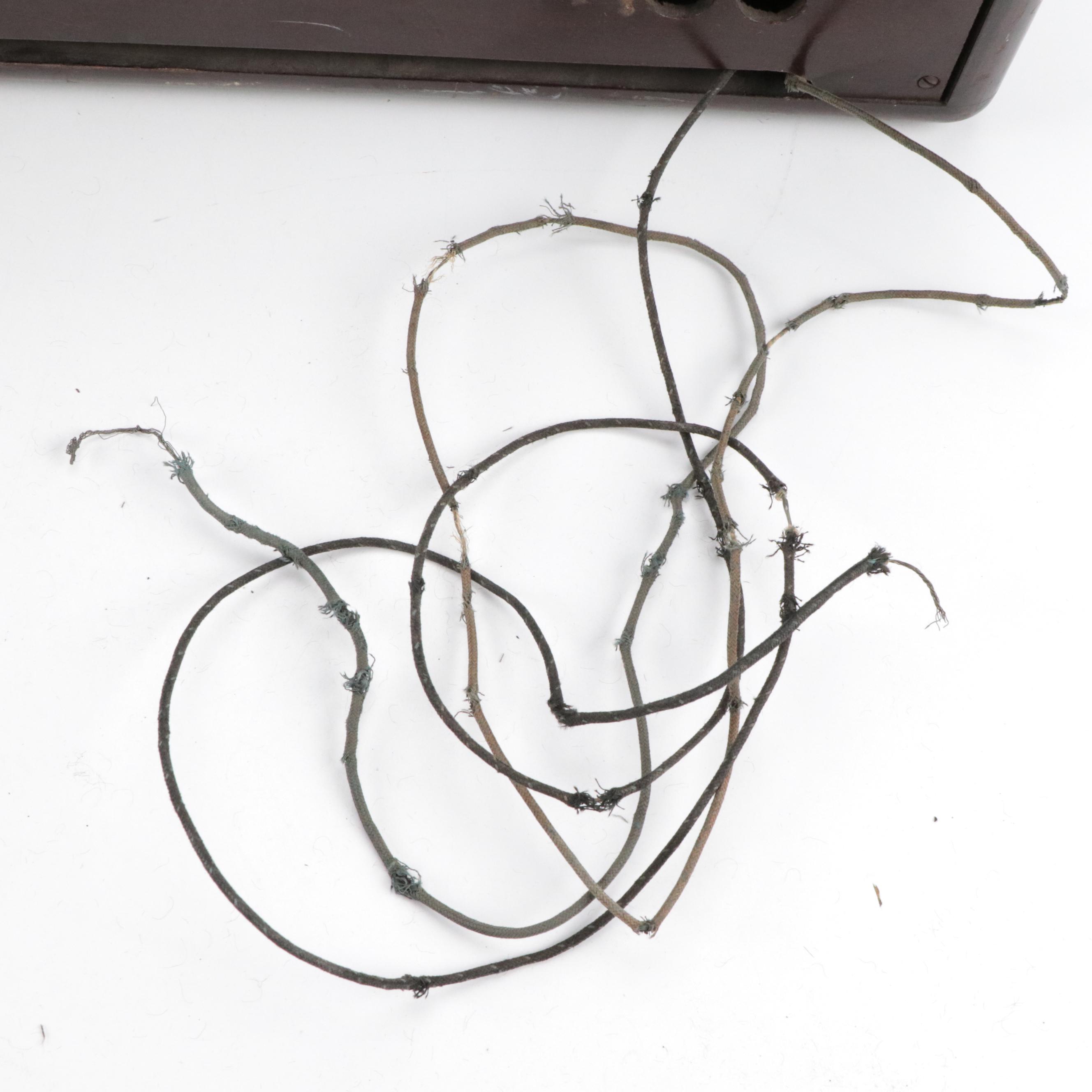 RCA Radiola EZ Tube Radio with Atwater Kent Horn Amplifier, Early to Mid-20th C