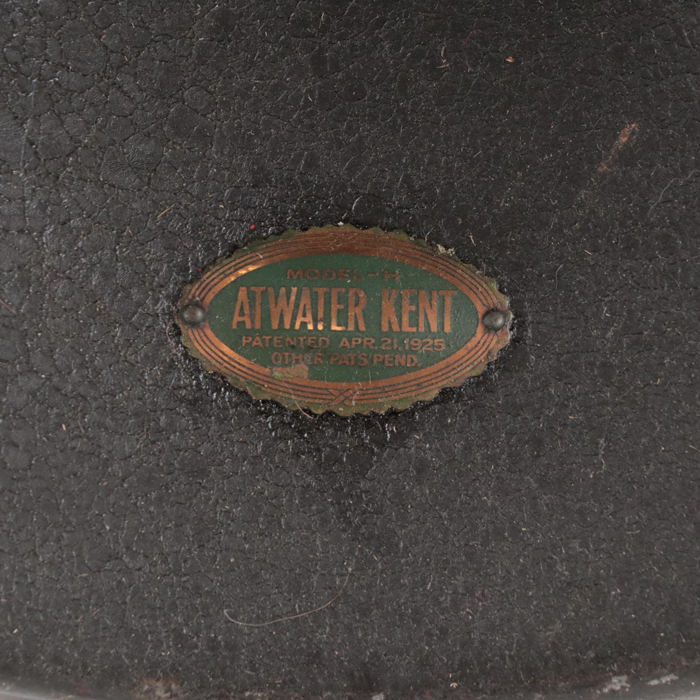 RCA Radiola EZ Tube Radio with Atwater Kent Horn Amplifier, Early to Mid-20th C