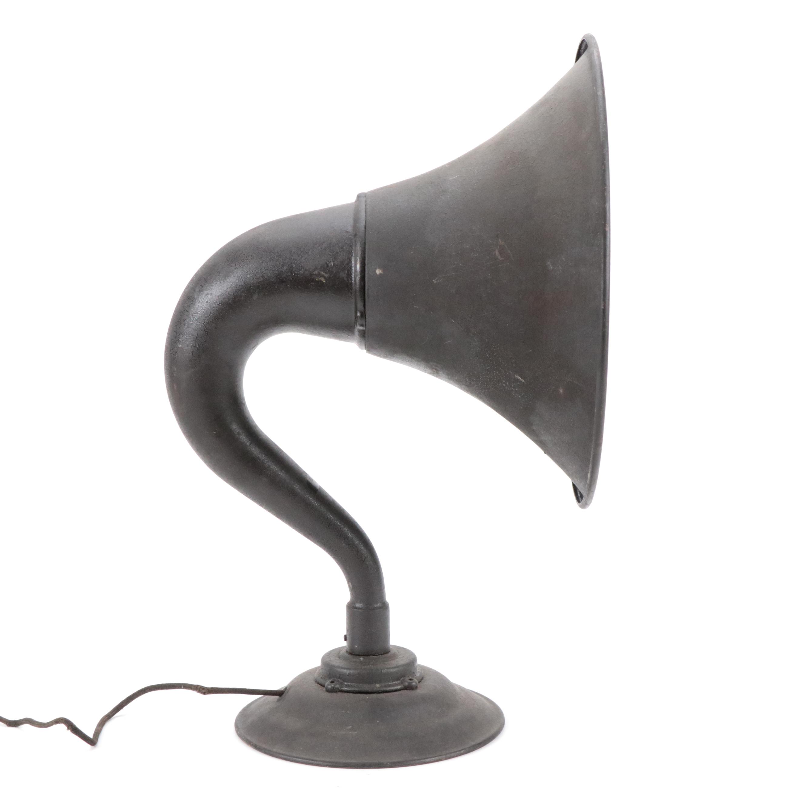 RCA Radiola EZ Tube Radio with Atwater Kent Horn Amplifier, Early to Mid-20th C