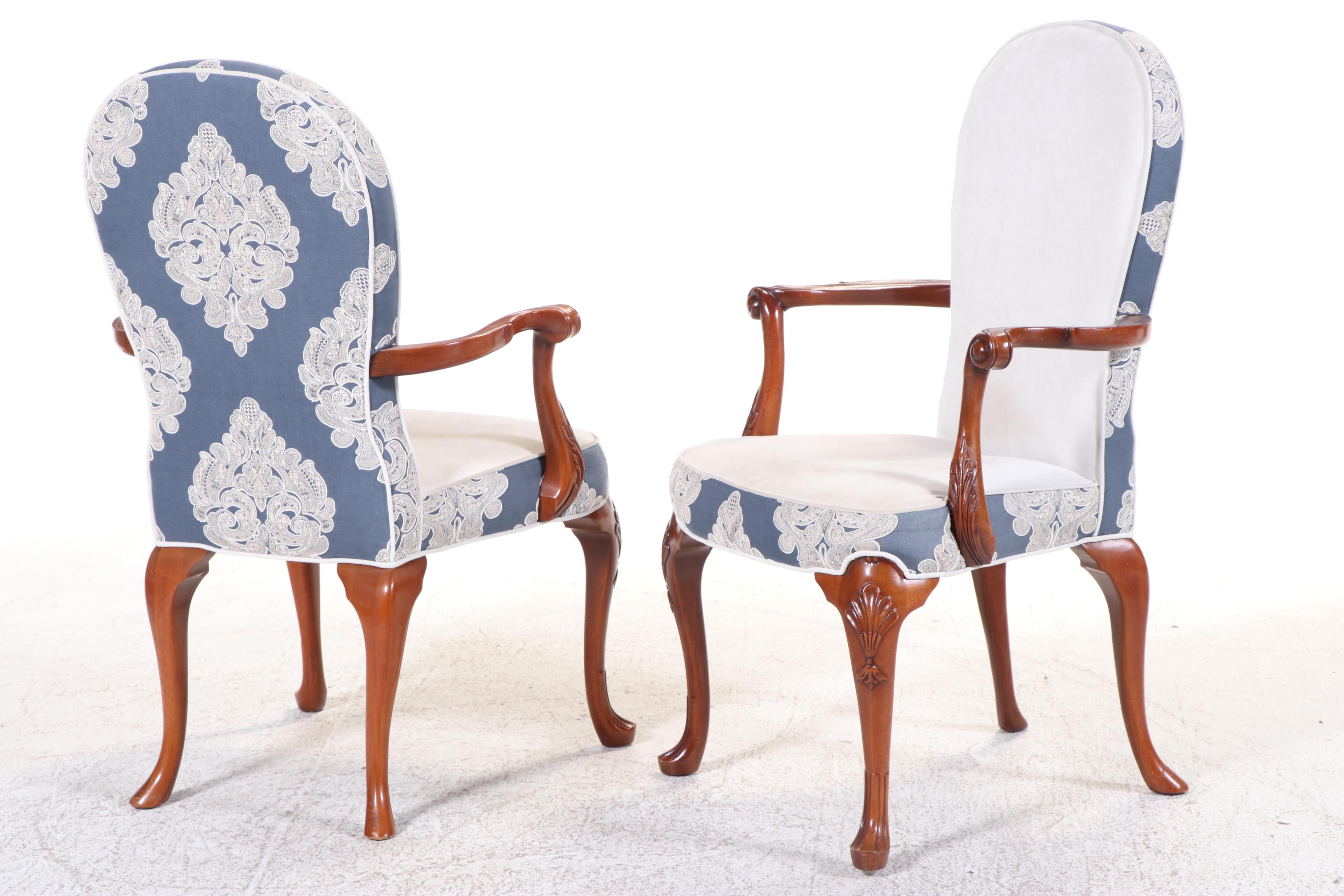 Eleven-Piece Colonial Style Dining Set, Incl. John Widdicomb