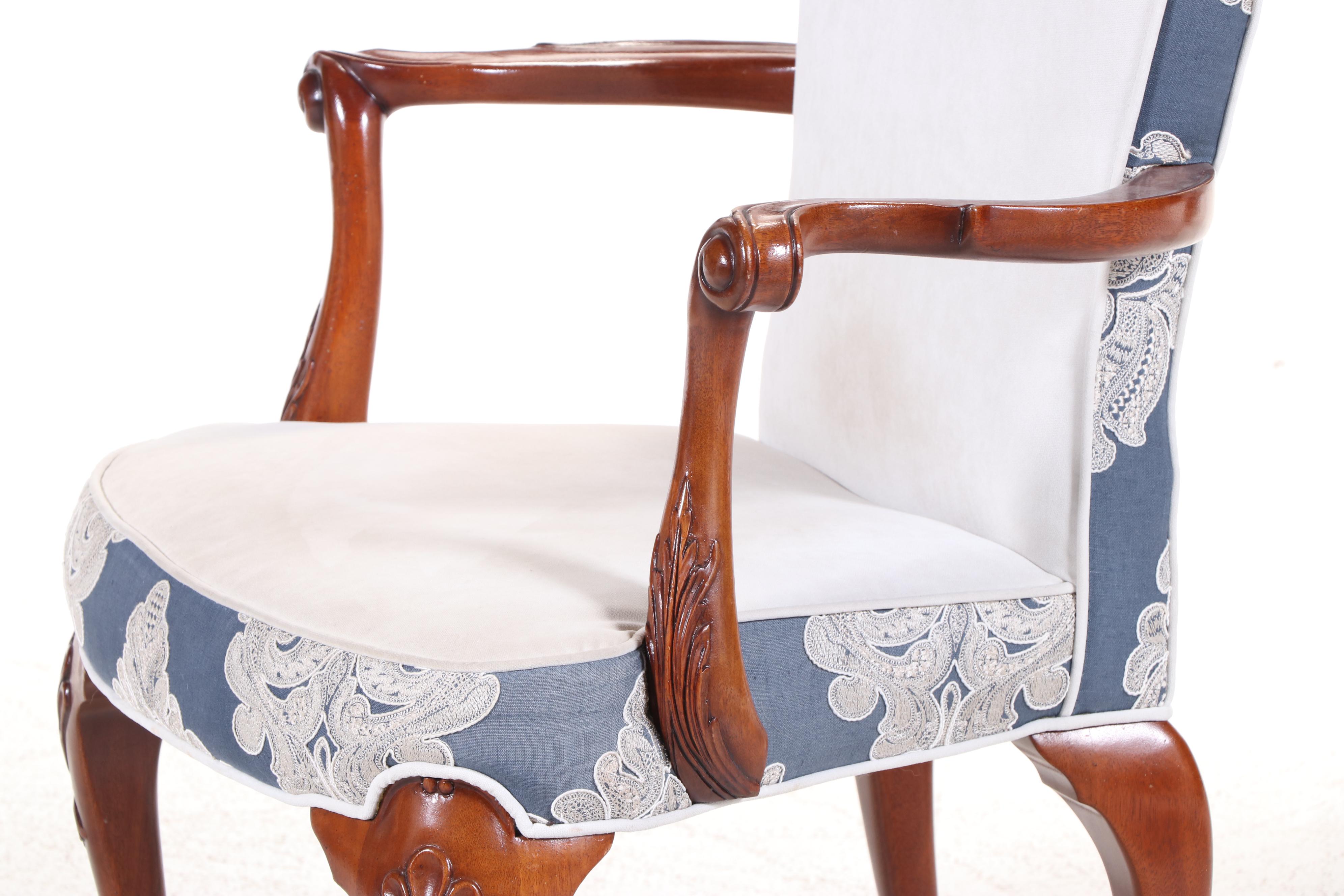 Eleven-Piece Colonial Style Dining Set, Incl. John Widdicomb