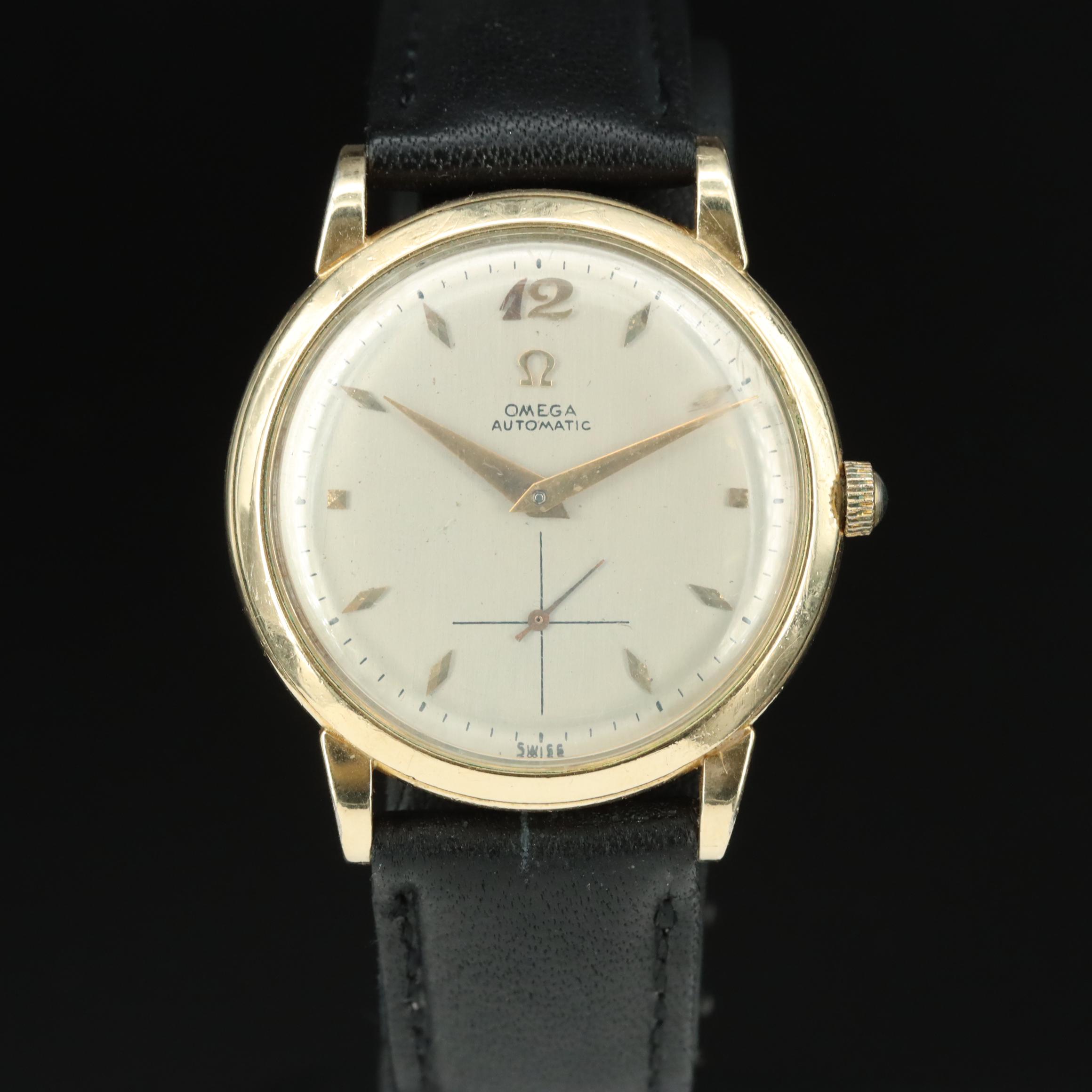 1951 Omega Gold-Filled Bumper 342 Watch