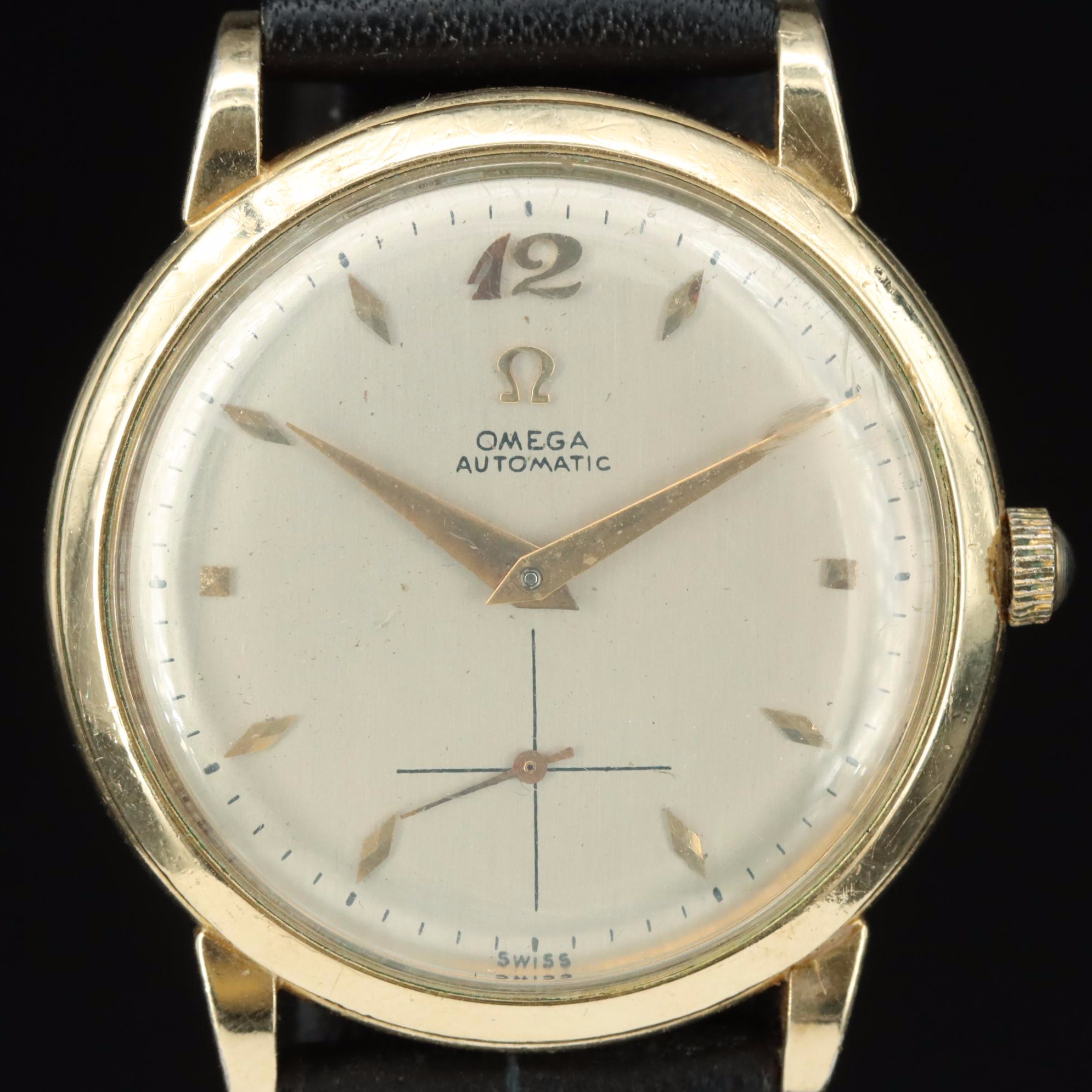 1951 Omega Gold-Filled Bumper 342 Watch