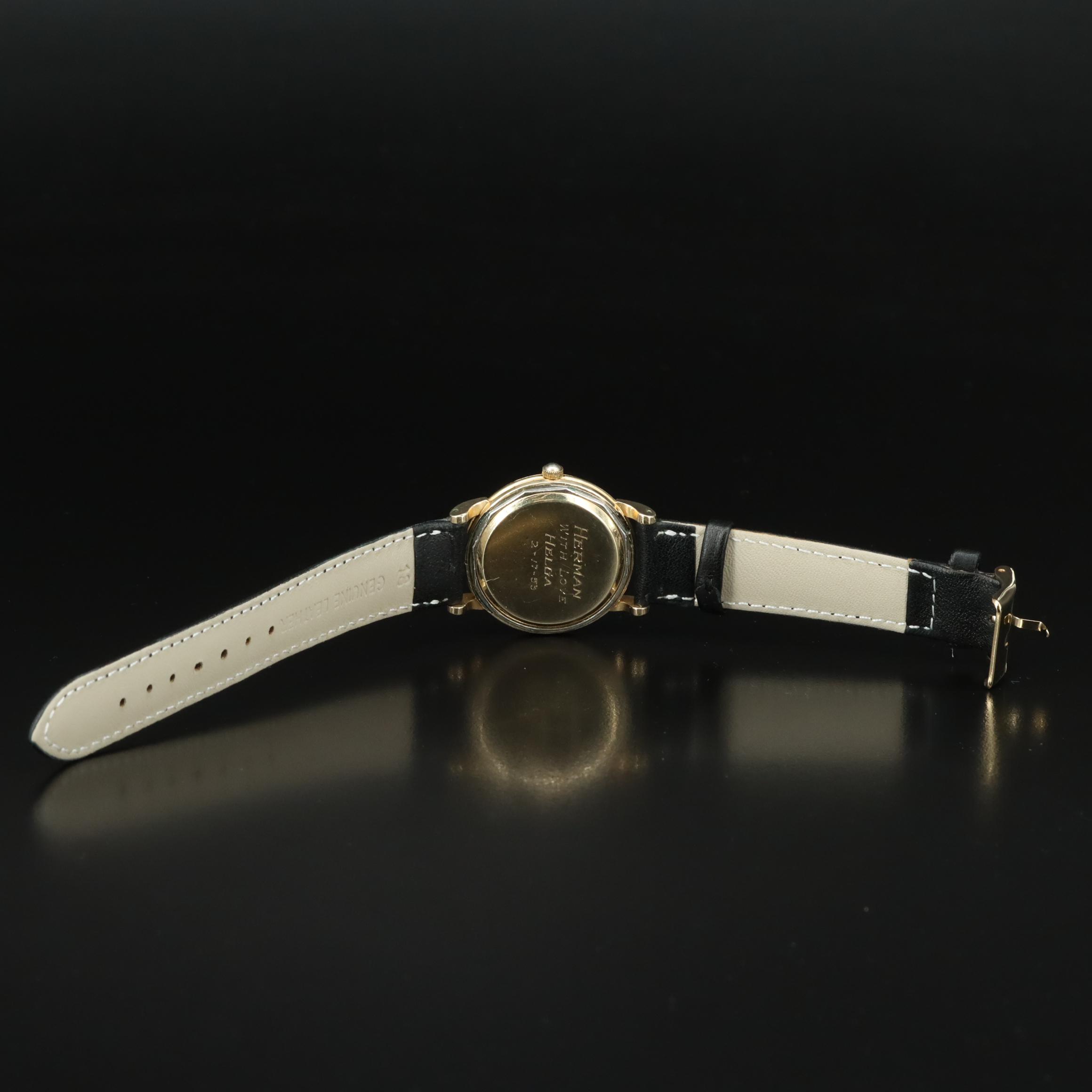 1951 Omega Gold-Filled Bumper 342 Watch