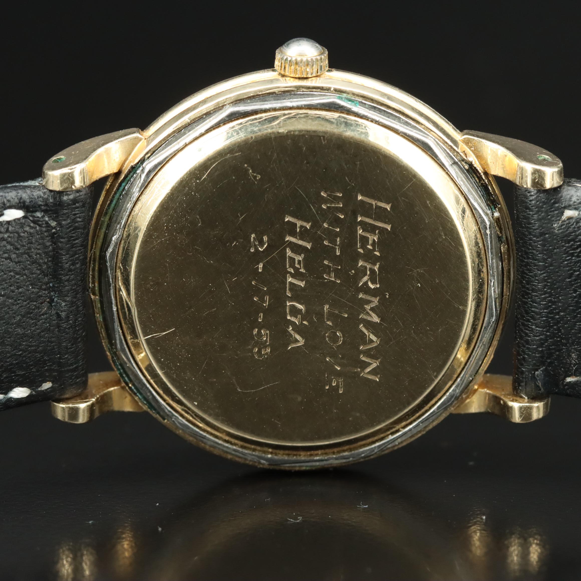 1951 Omega Gold-Filled Bumper 342 Watch