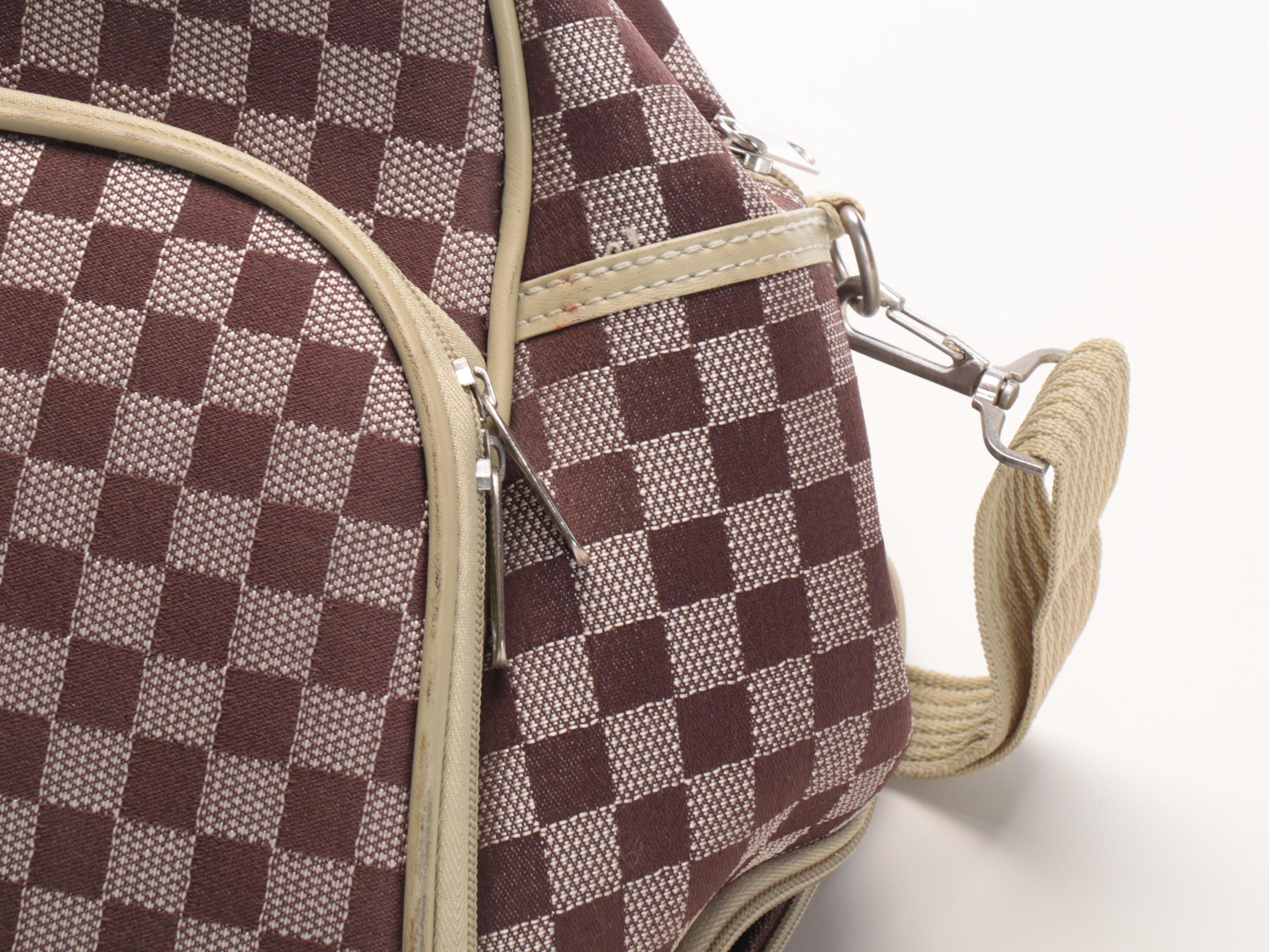 Benjamin Jordan Rolling Travel Bag and Other Hard Case Suitcase