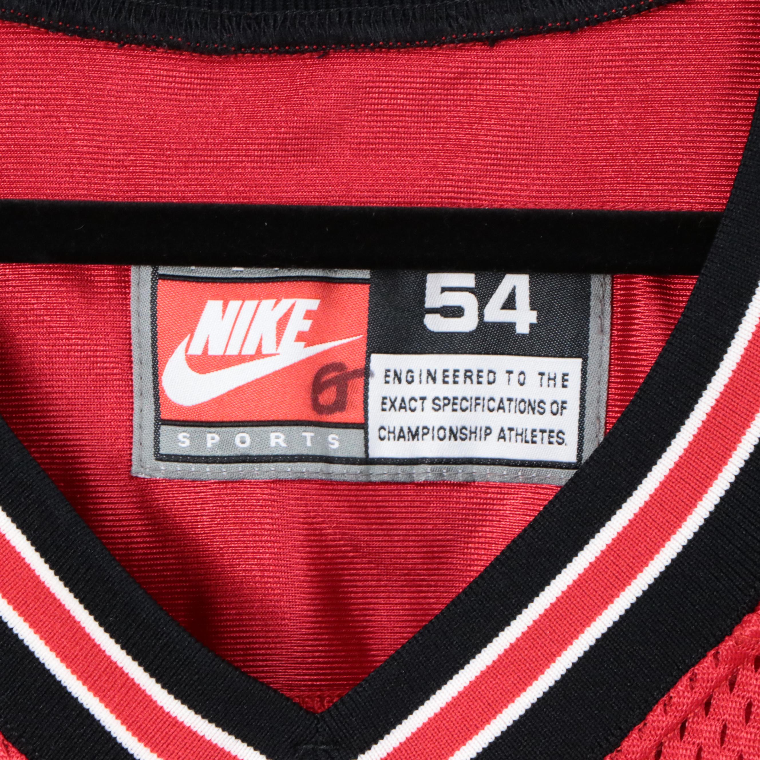 Jonas Jennings Game Worn and Player Worn Football Jerseys