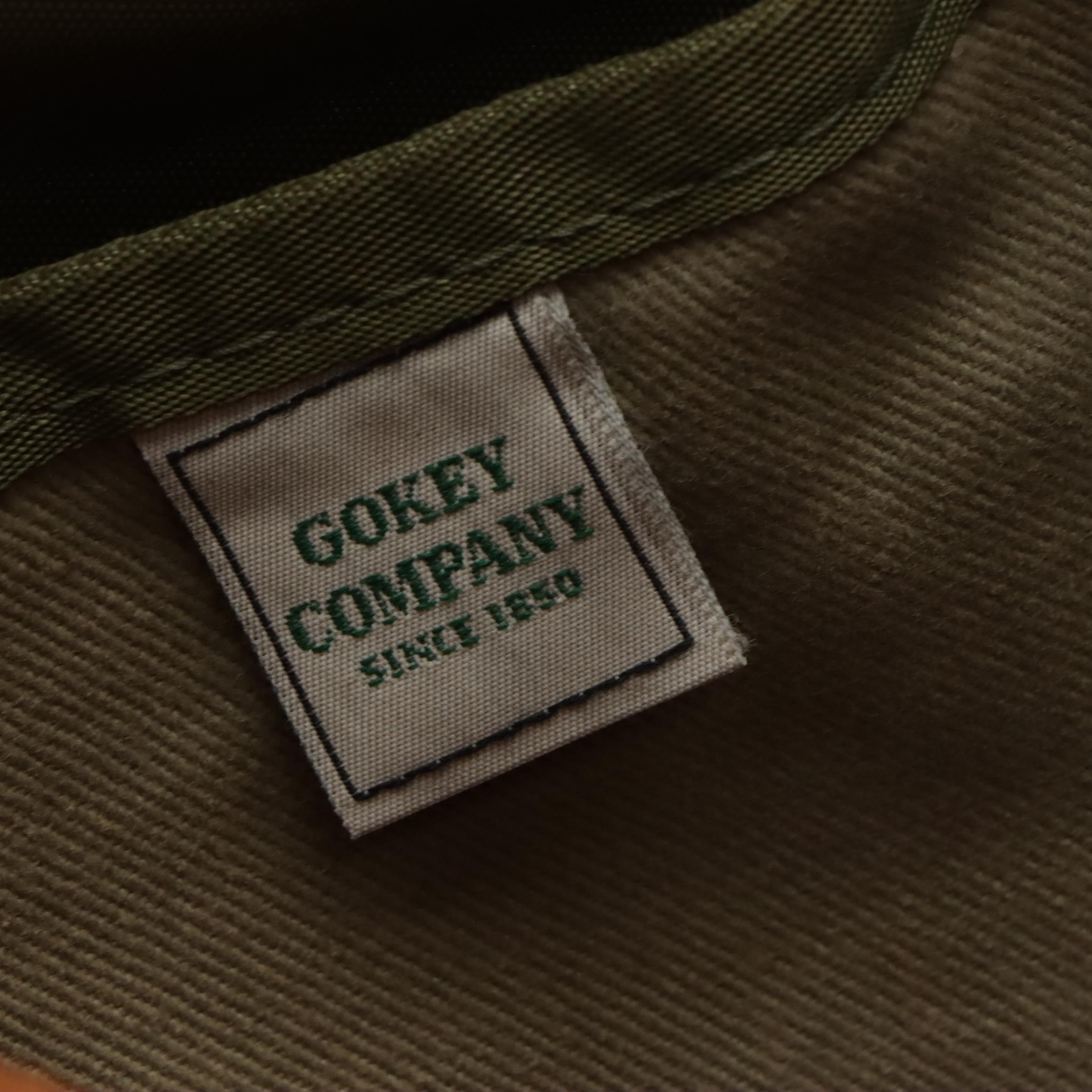 Gokey Company Leather Messenger Bag and Duluth Two-Way Travel Bag