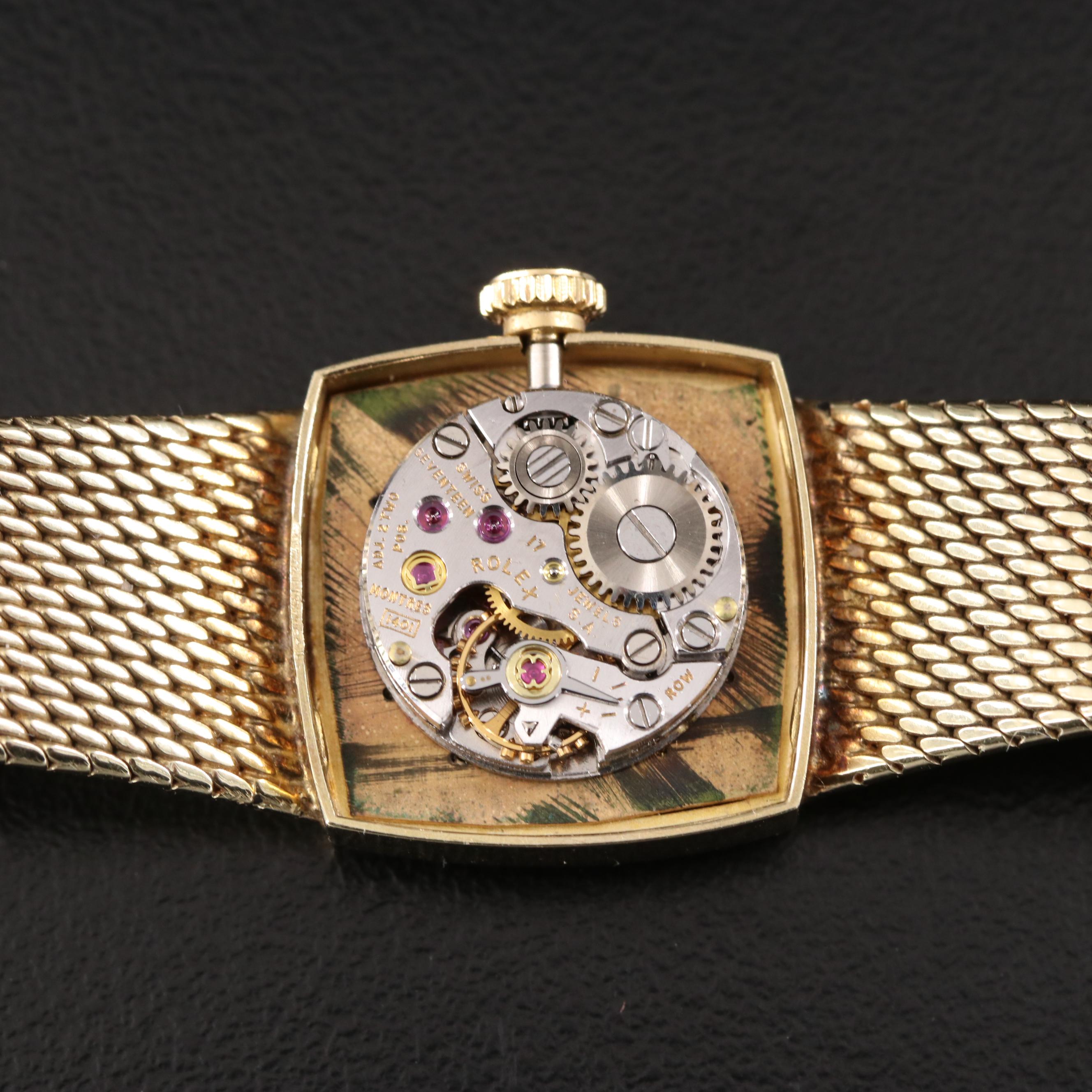 Vintage 14K Rolex Stem Wind Watch