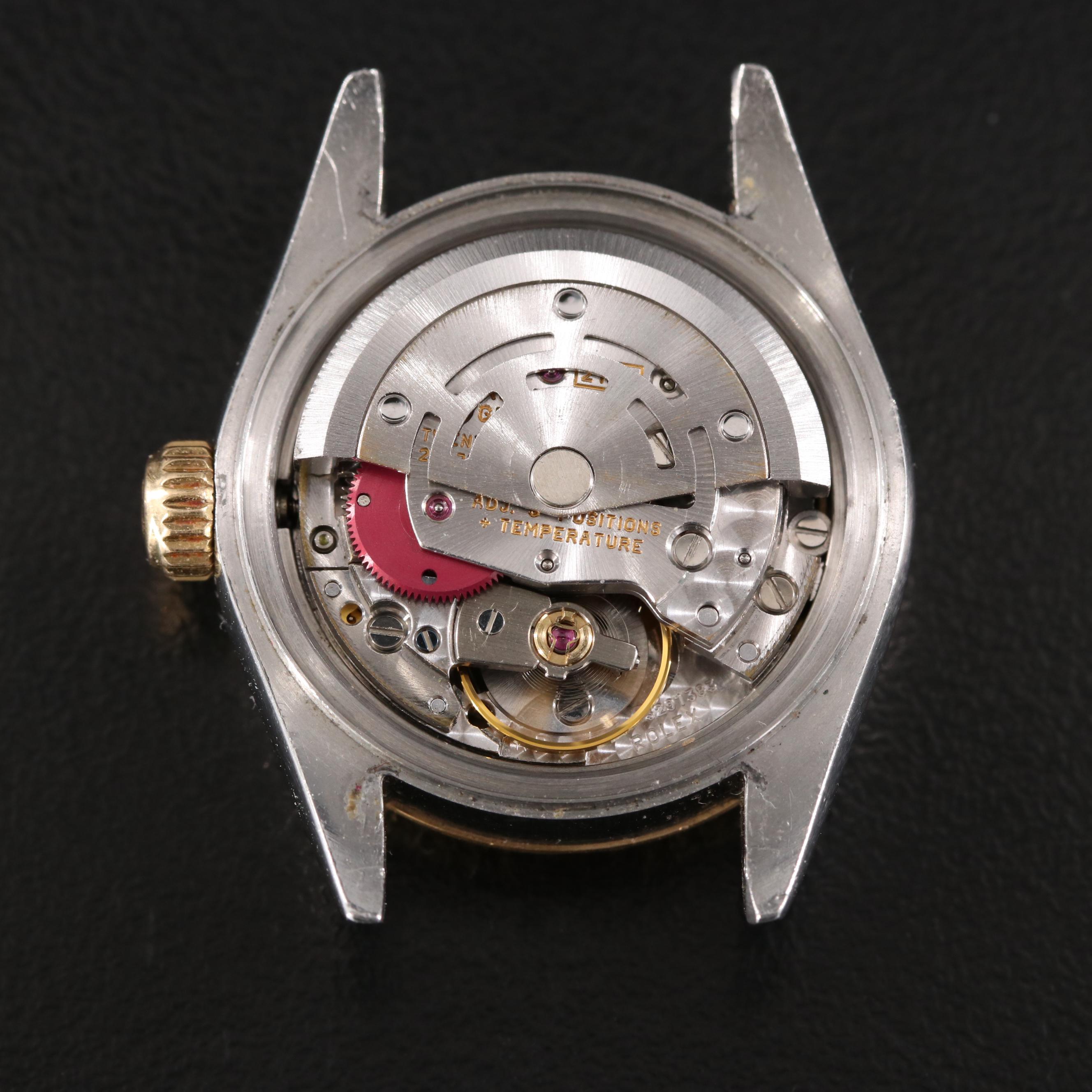 1996 Rolex Datejust Two-Tone White Roman Dial Watch