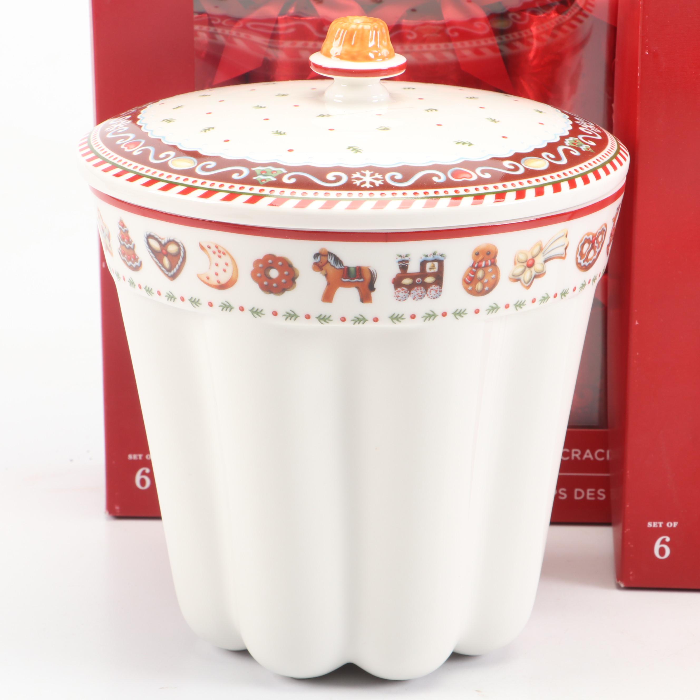 Villeroy & Boch "Christmas Toys Memories" Ceramic Advent Wreath with More Décor