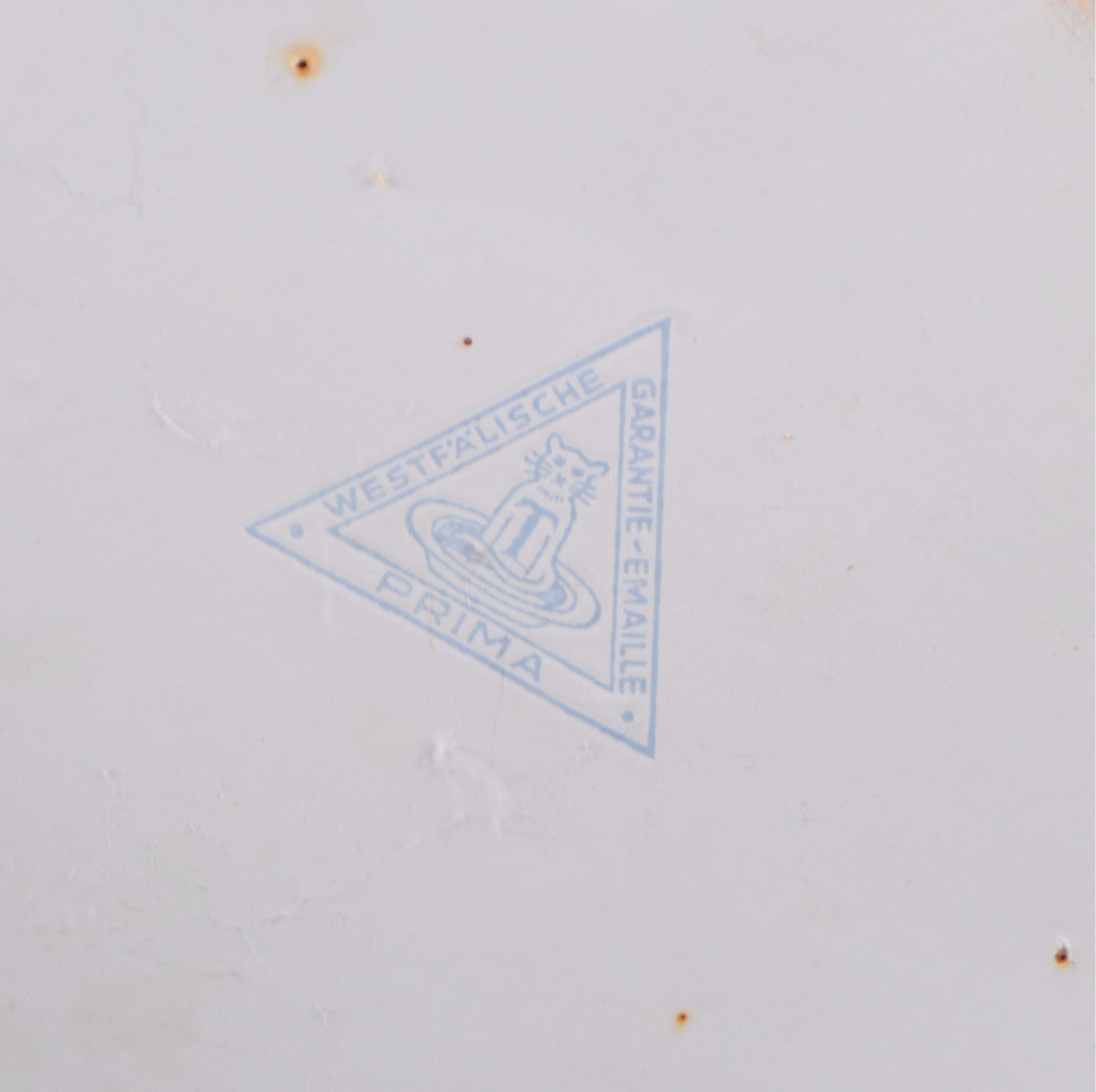 Westfälische and Other Art Deco Style Enameled Kitchenware, Early to Mid-20th C.