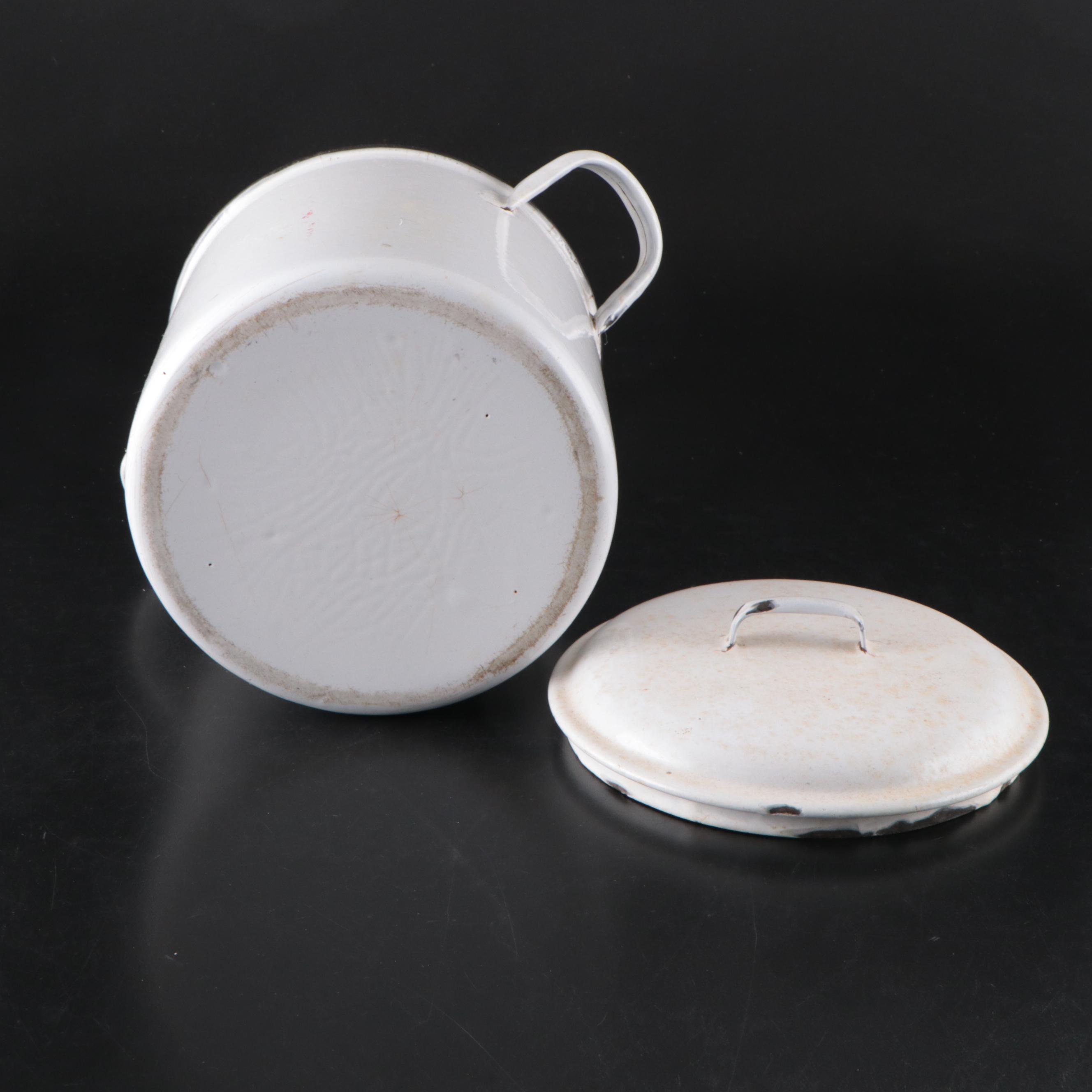 Westfälische and Other Art Deco Style Enameled Kitchenware, Early to Mid-20th C.