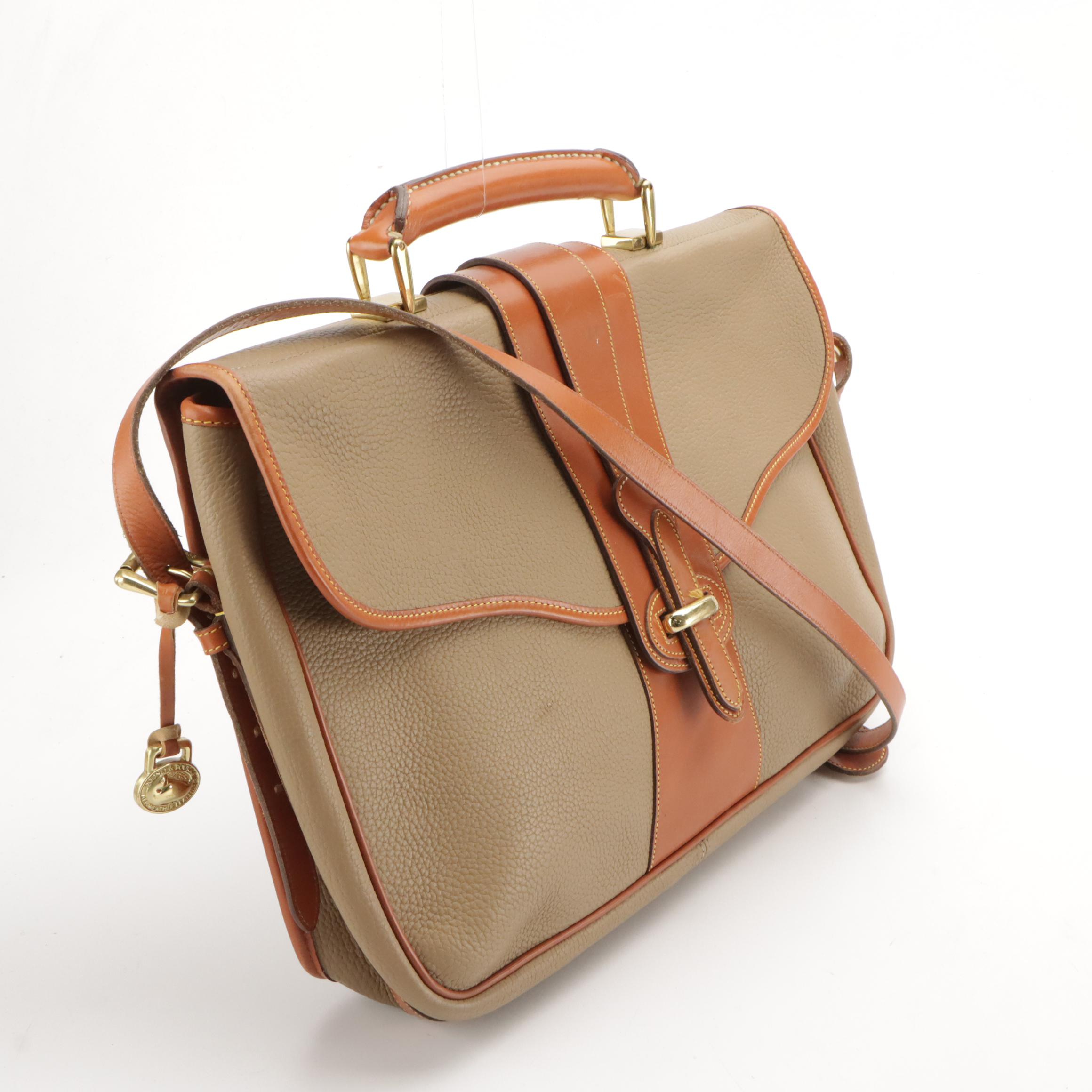 Dooney & Bourke Messenger Bag, Bosca Handbag and Alba Shoulder Bag in Leather