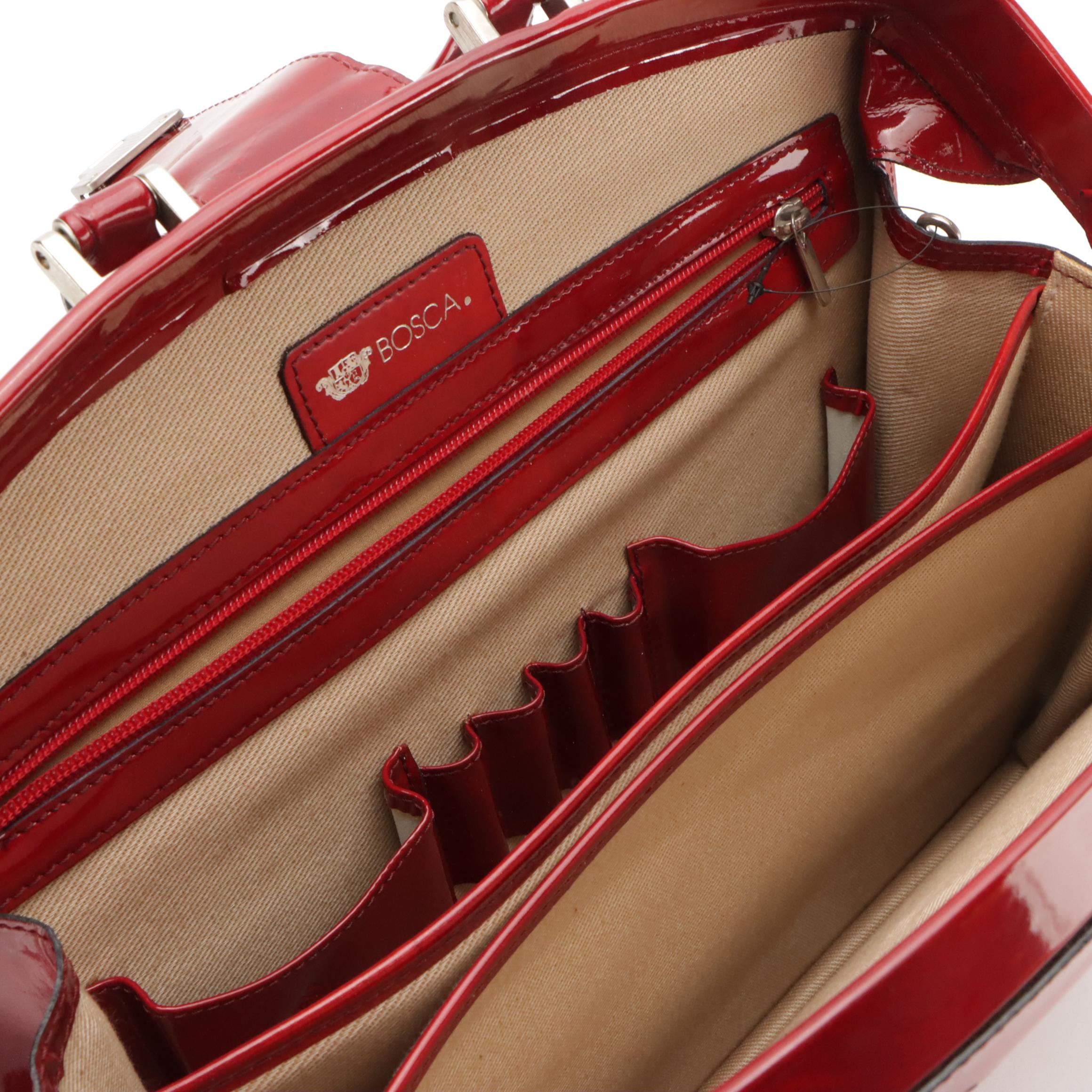 Dooney & Bourke Messenger Bag, Bosca Handbag and Alba Shoulder Bag in Leather