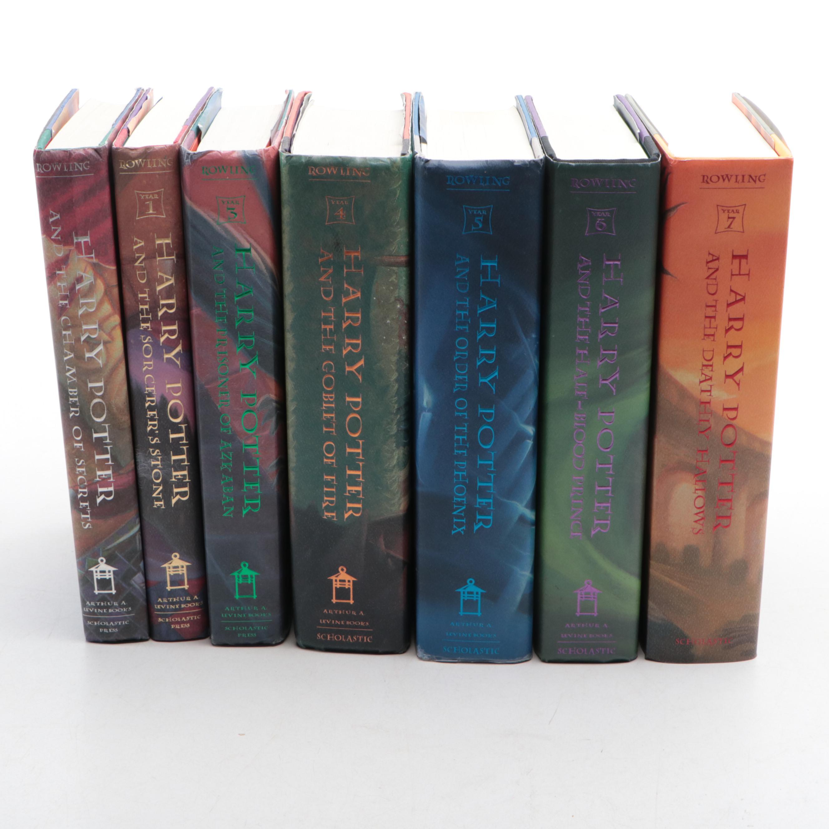 First American Edition "Harry Potter" Complete Series by J. K. Rowling