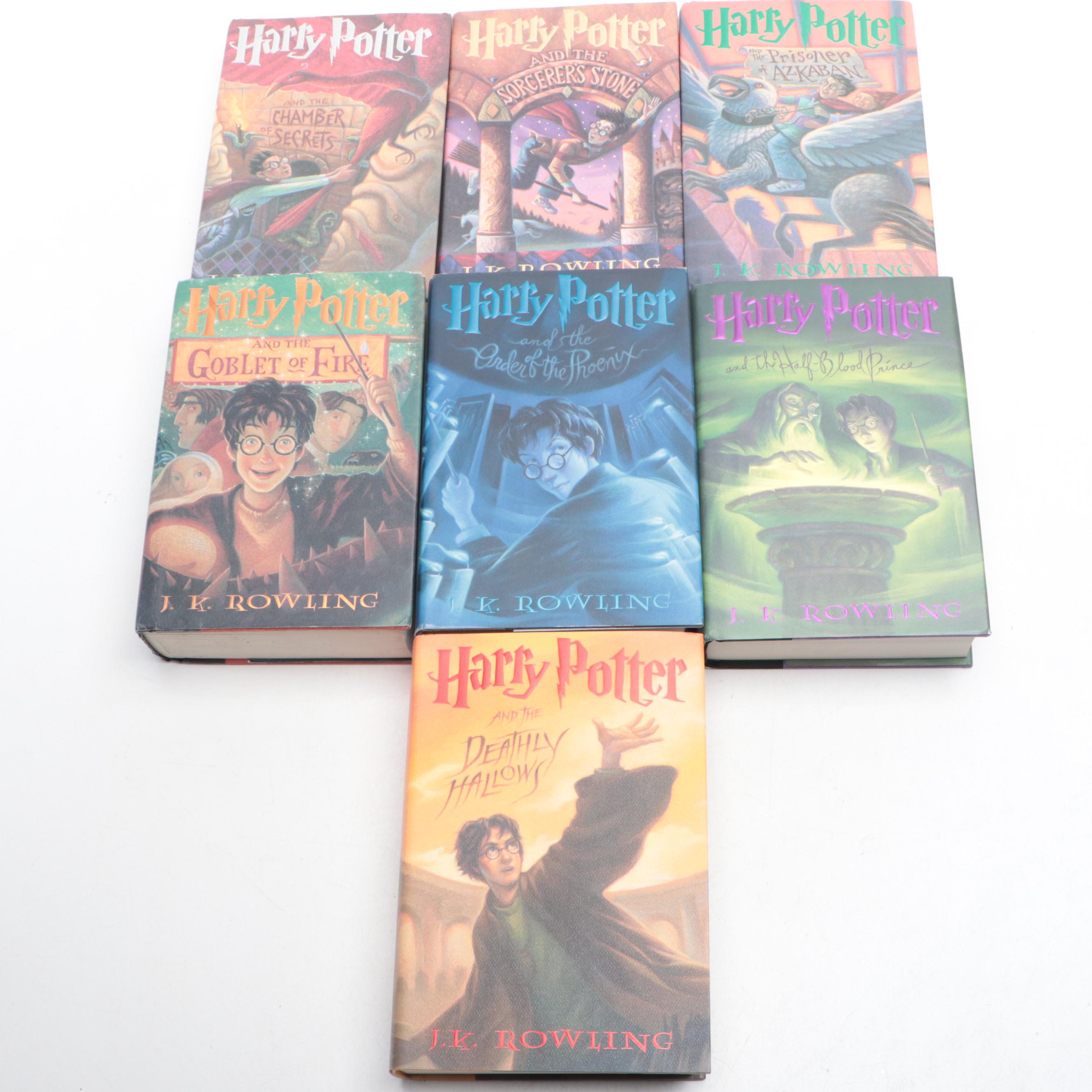 First American Edition "Harry Potter" Complete Series by J. K. Rowling